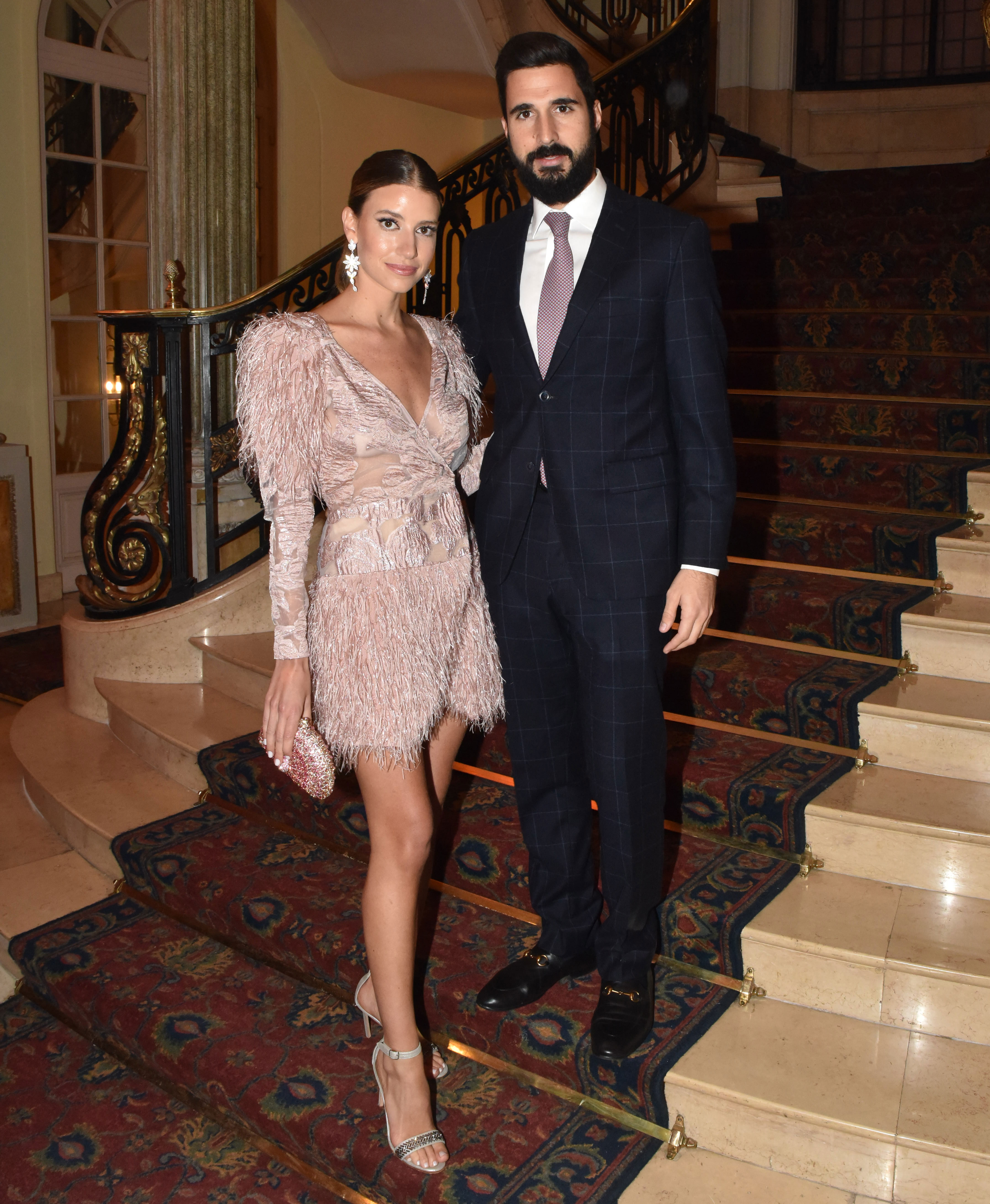 Angie Landaburu y Tomás Eurnekian