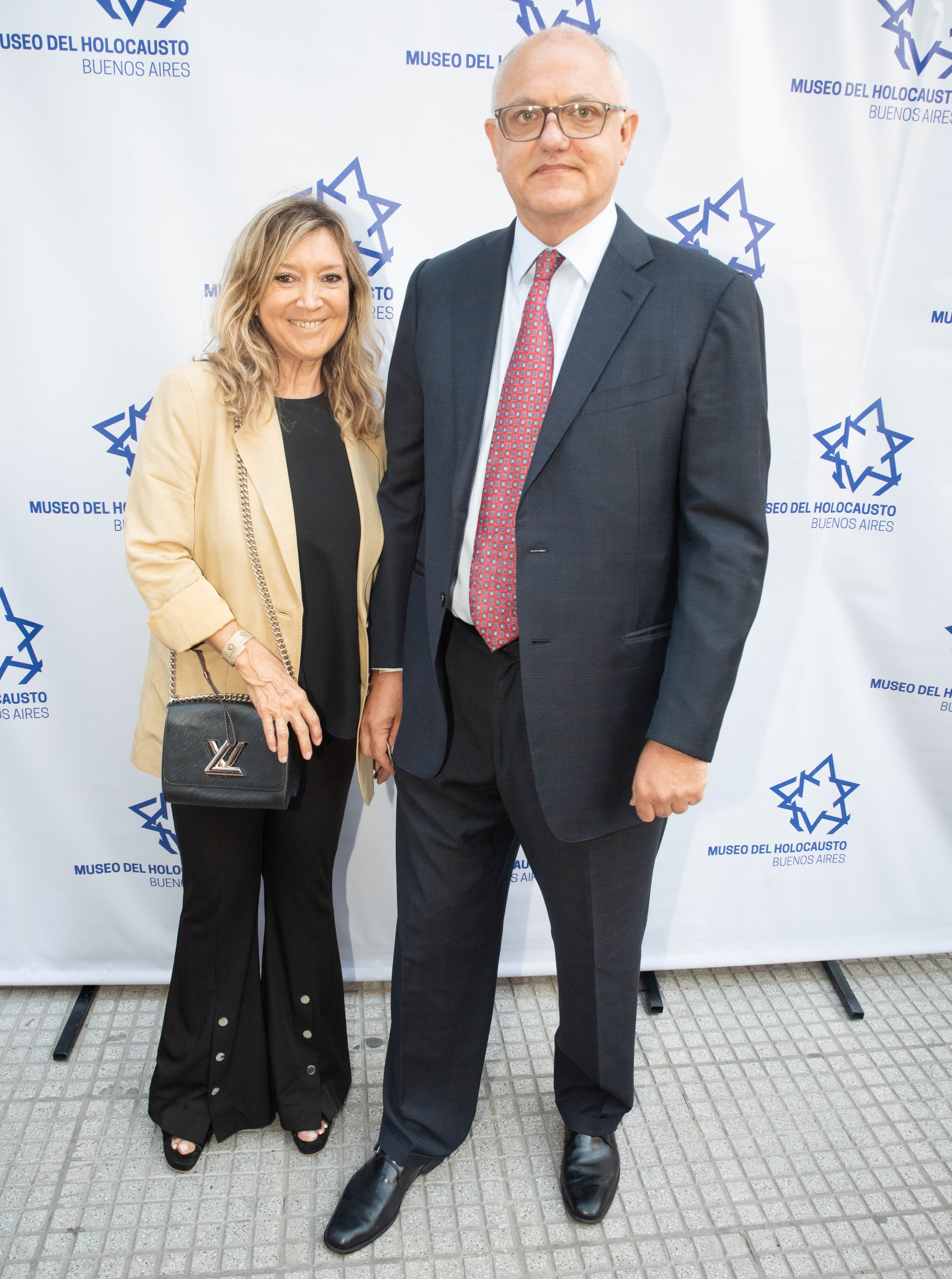 Javier Timerman y su mujer
