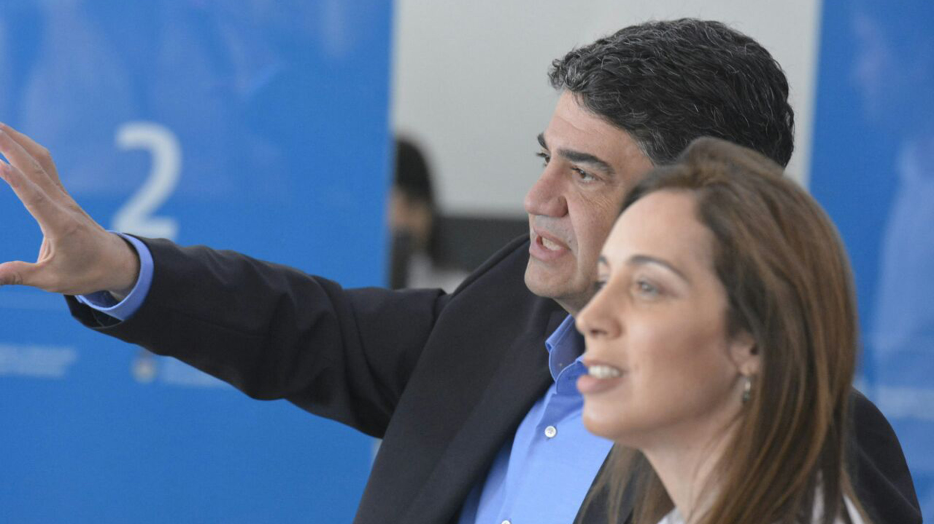 Jorge Macri y María Eugenia Vidal