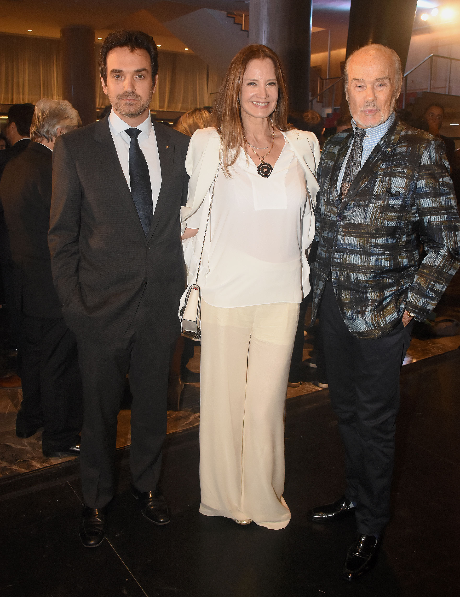 Sebastián Bagó, Roxana Zarecki y Gino Bogani