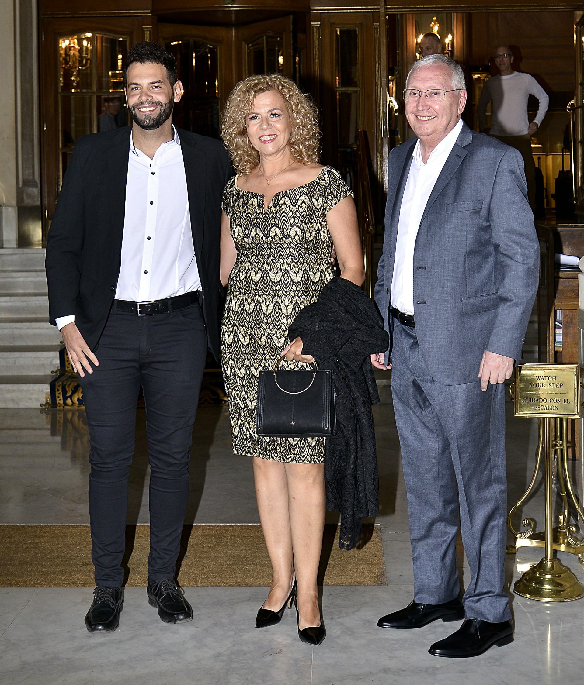 El hermano y los padres de Elina Fernández Fantacci