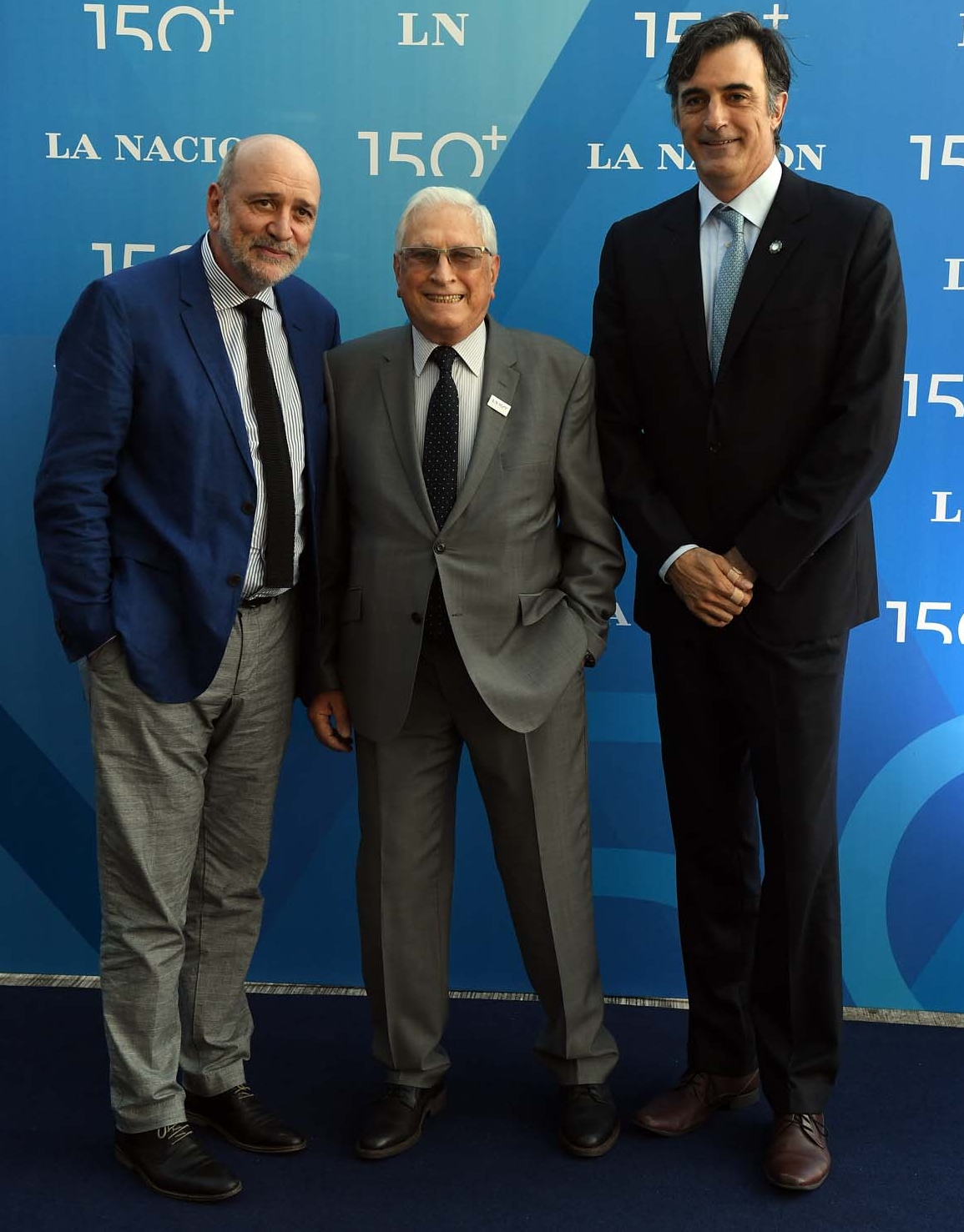 Jesús Rodríguez, auditor general de la Nación, Jorge Todesca, titular del INDEC, y el senador Esteban Bullrich