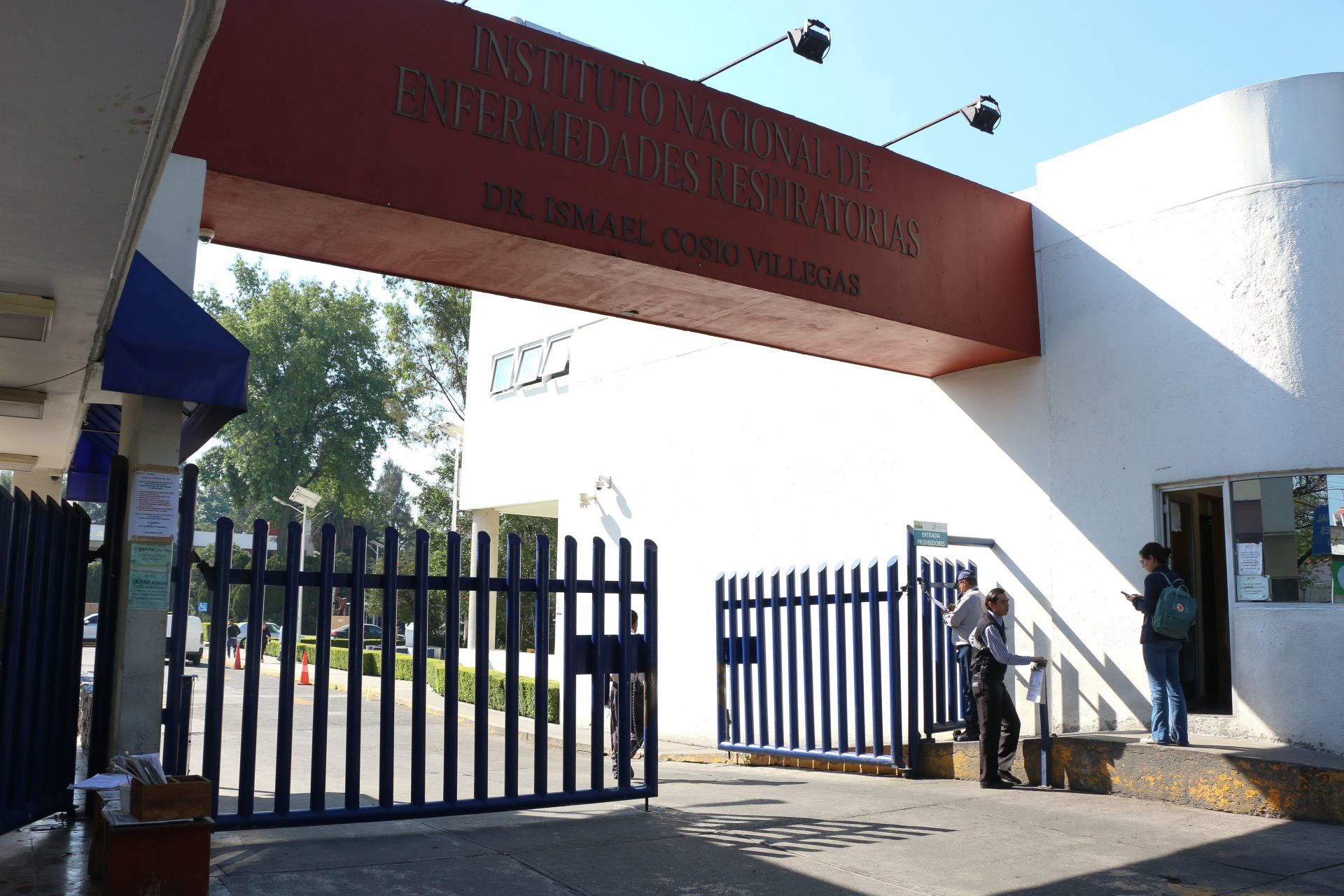El primer caso confirmado en México fue atendido en el Instituto Nacional de Enfermedades Respiratorias (Foto: ROGELIO MORALES /CUARTOSCURO)