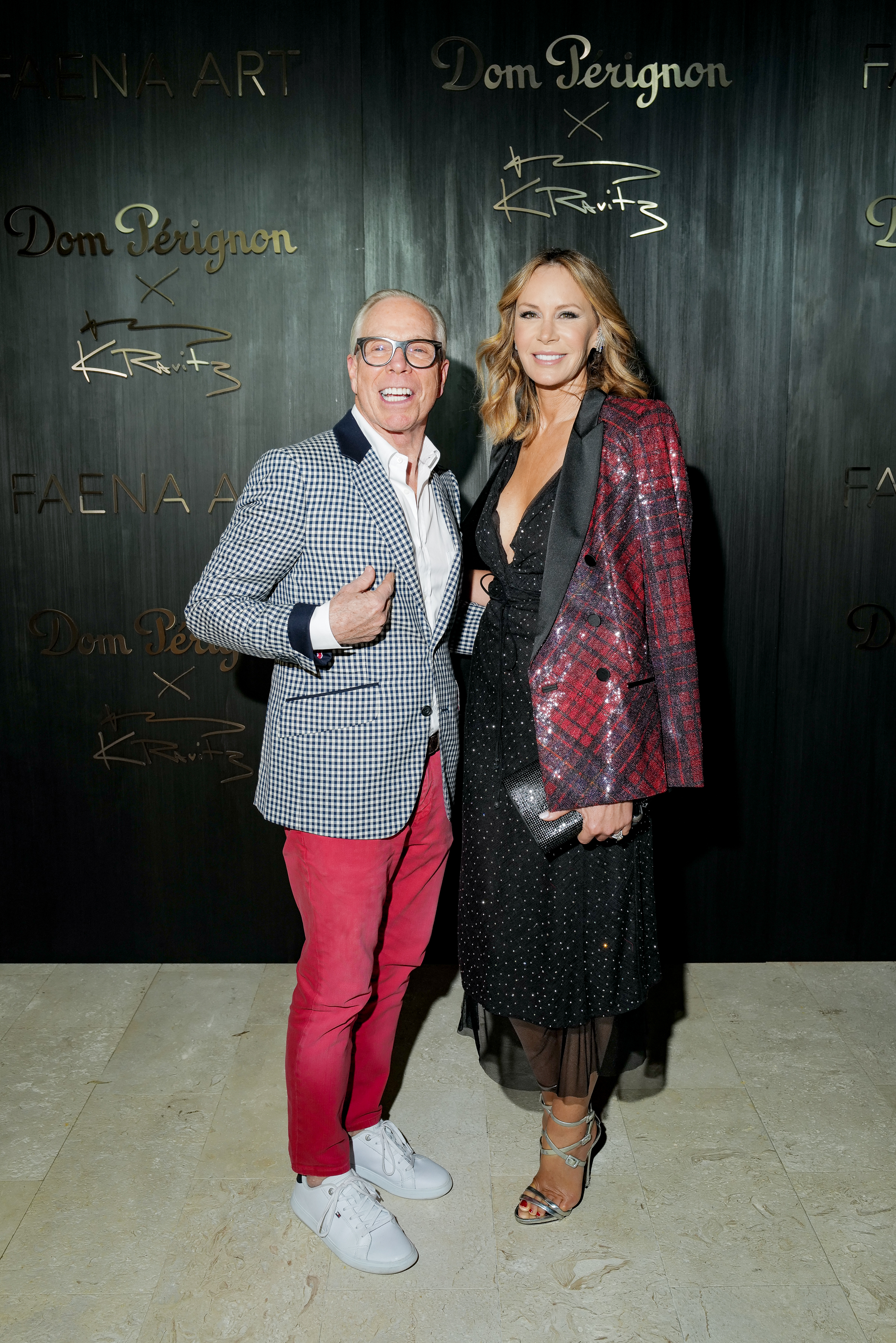 El diseñador Thomas Hilfiger y su esposa, la ex modelo Dee Ocleppo