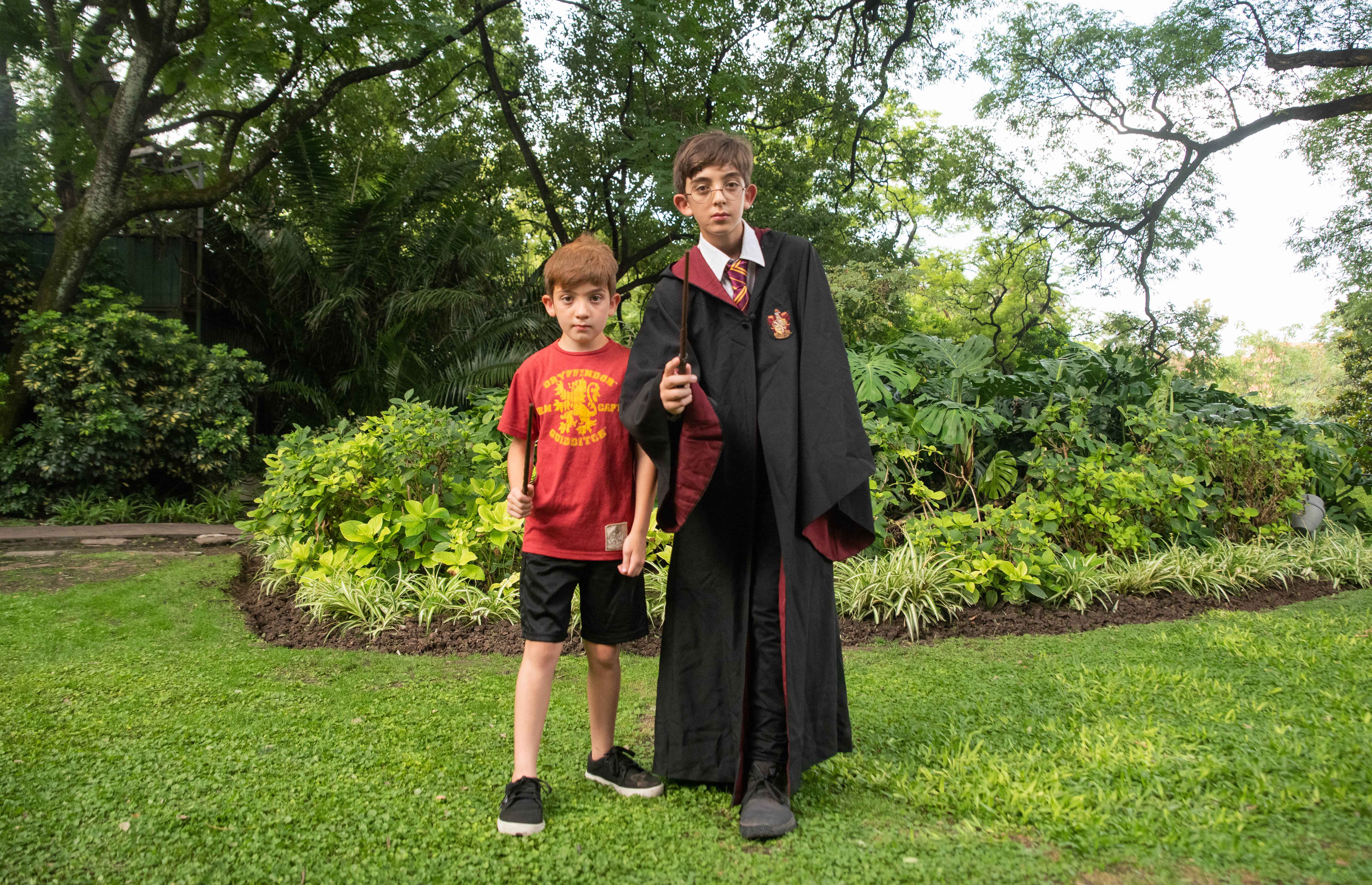 Tanto niños, jóvenes como adultos disfrutaron de la experiencia mágica que invitaba a que los fanáticos se disfracen de sus personajes favoritos