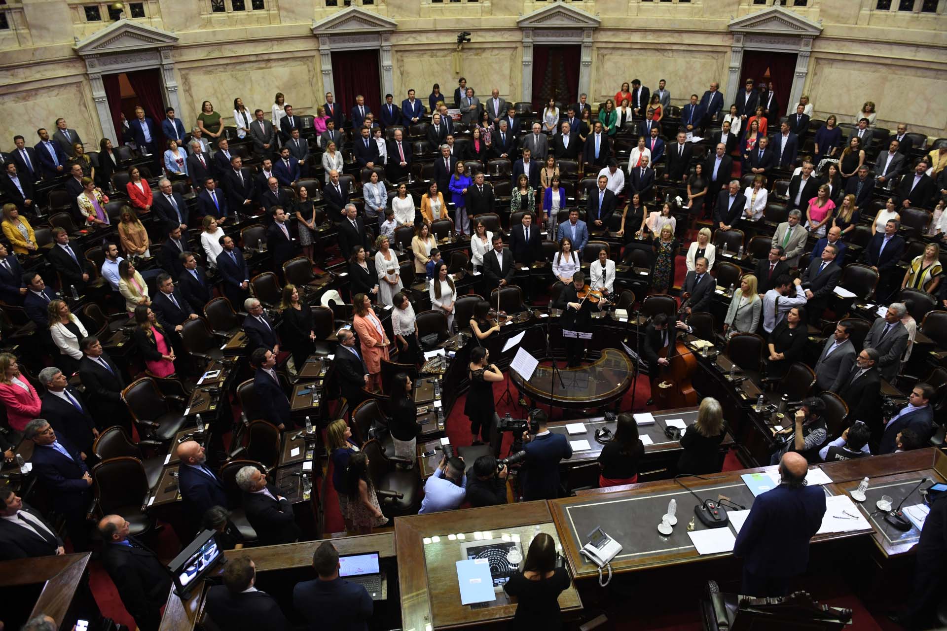 Vista general de la Cámara de Diputados