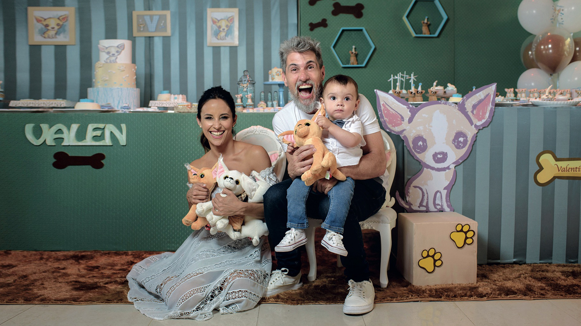 En 2016, Valentín llegó al mundo y se transformó en el primer hijo de la pareja