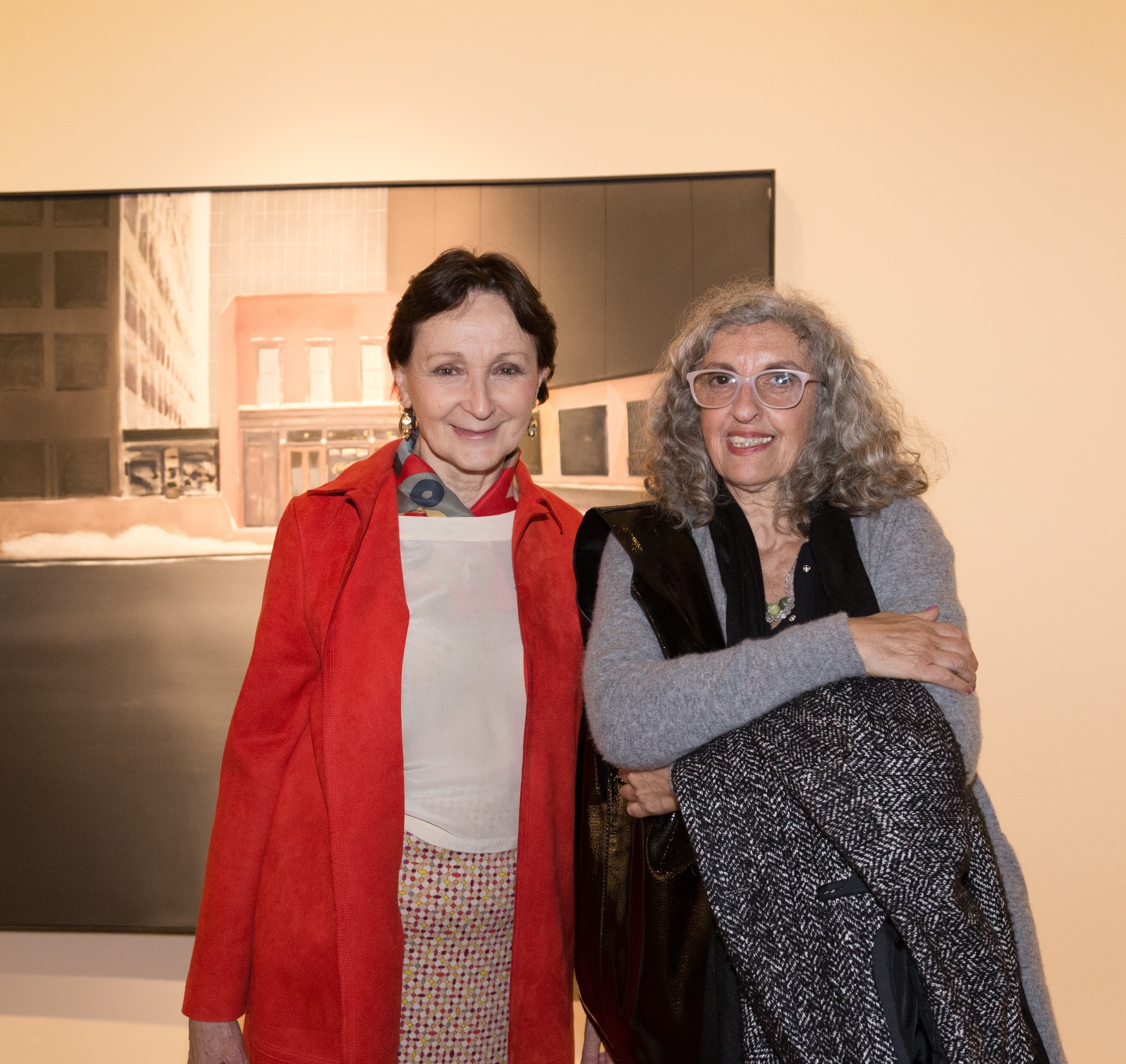 Teresa Anchorena, presidente de la Comisión Nacional de Monumentos, de Lugares y de Bienes Históricos, y Marcia Schwartz