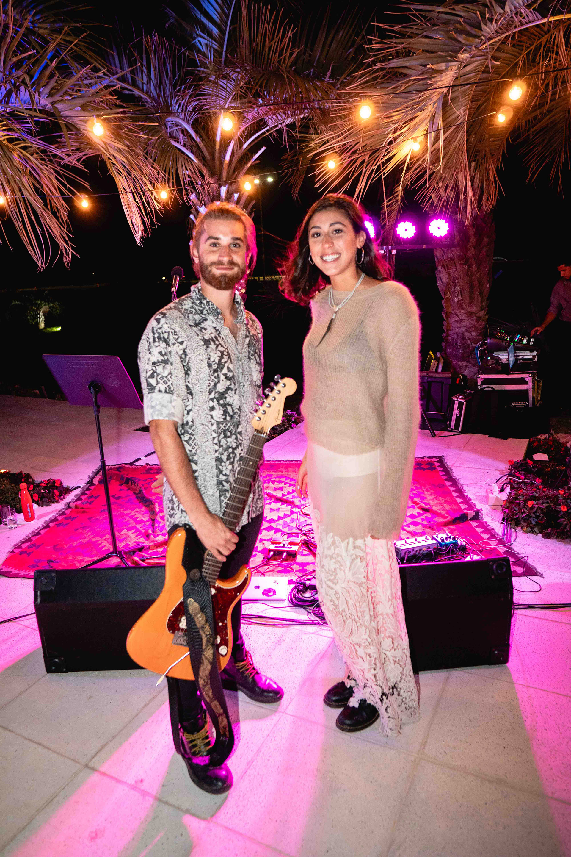Pedro Pasquale y Renata Repetto