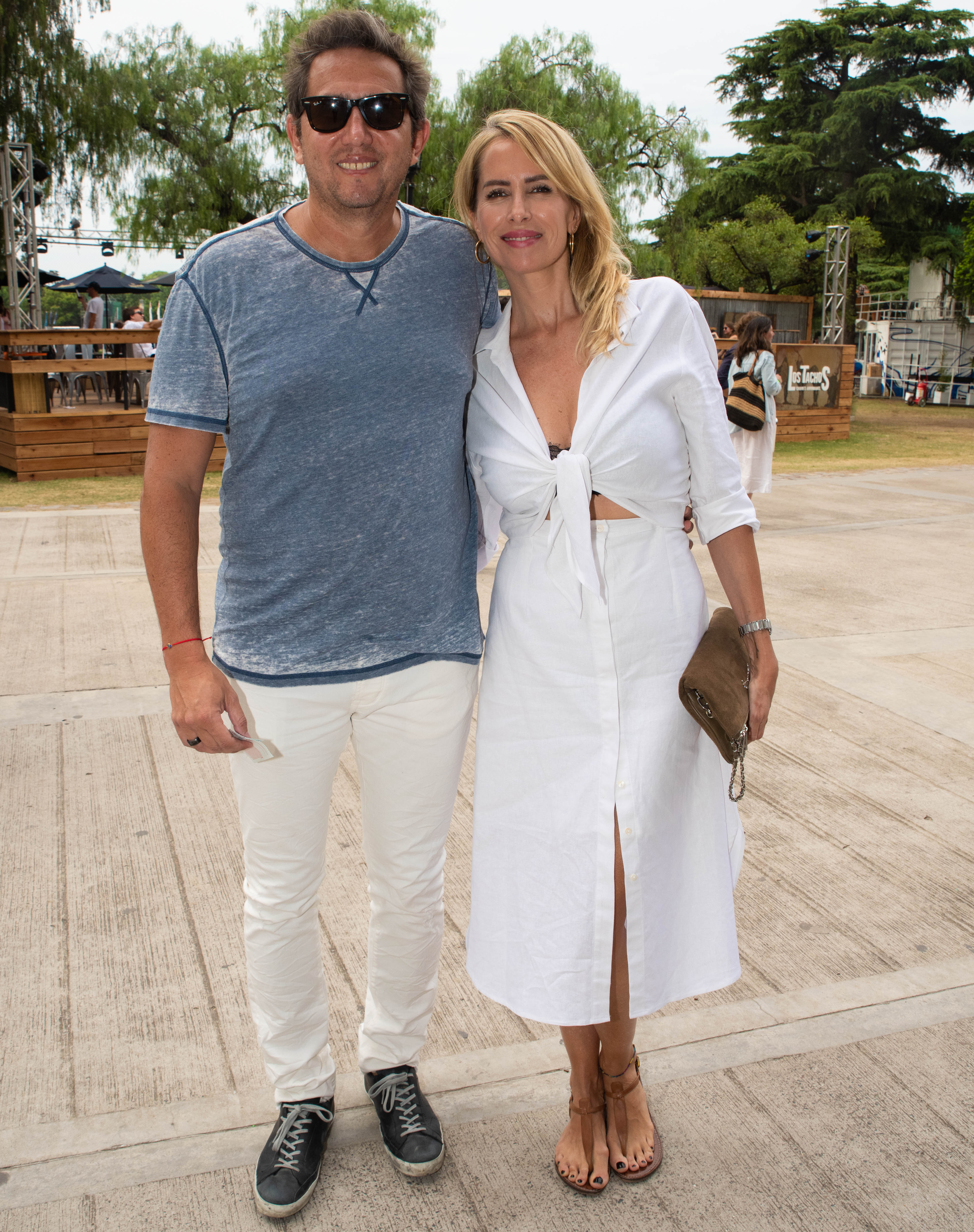 Juan Pablo Varsky y Laura Bruzoni