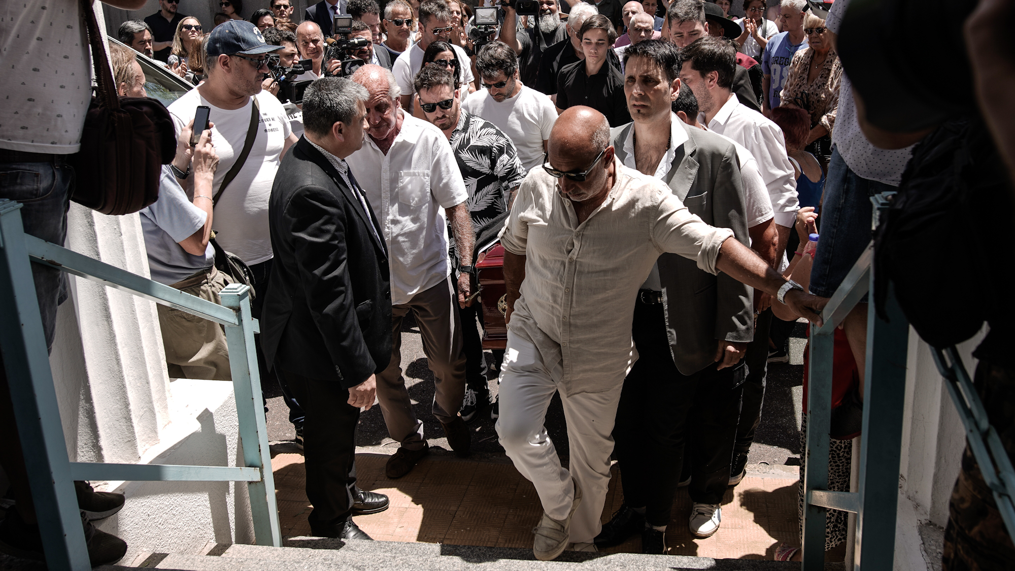 Los seres queridos de Santiago Bal le dieron el último adiós este martes al mediodía