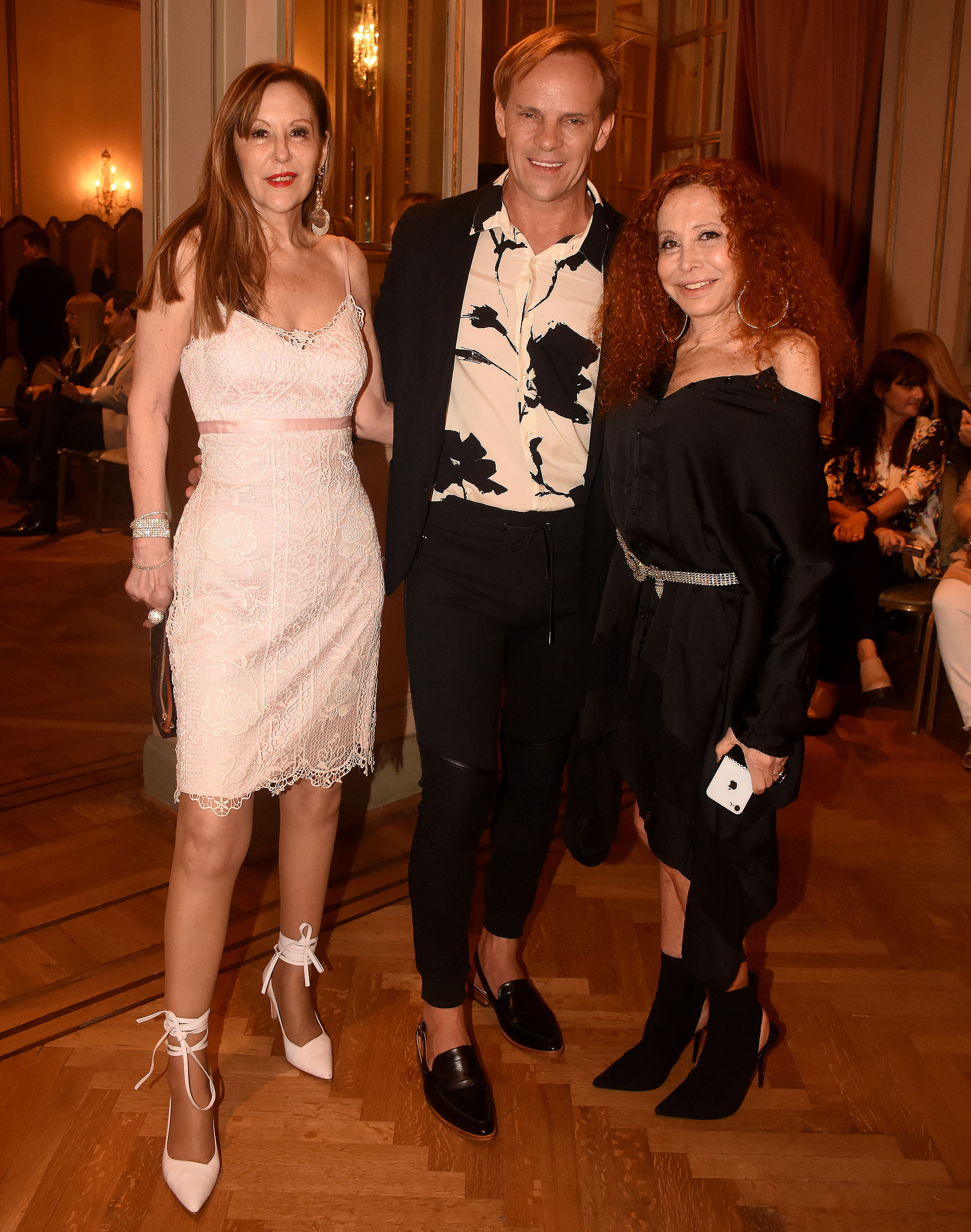 Muñeca Moore, Thiago Pinheiro y Maureene Dinar