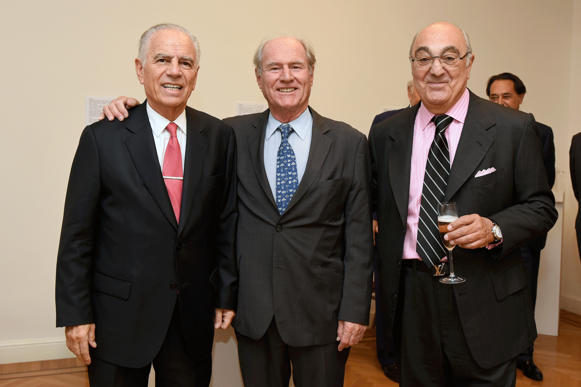 Alejandro Bulgheroni, Federico Braun y Jorge Aufiero
