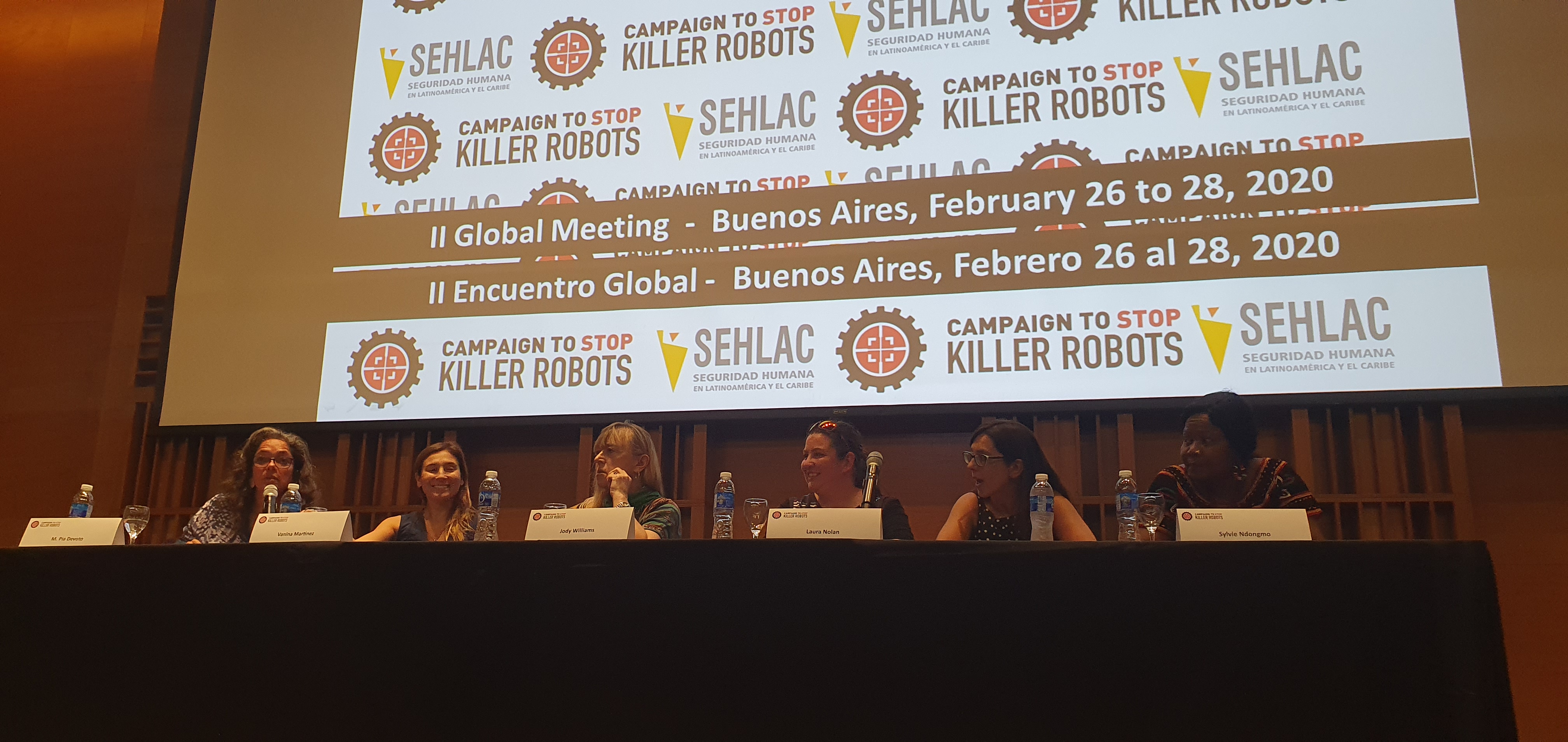 La Campaña para Detener a los Robots Asesinos (Campaign to Stop Killer Robots) realizó una conferencia esta mañana en Buenos Aires.