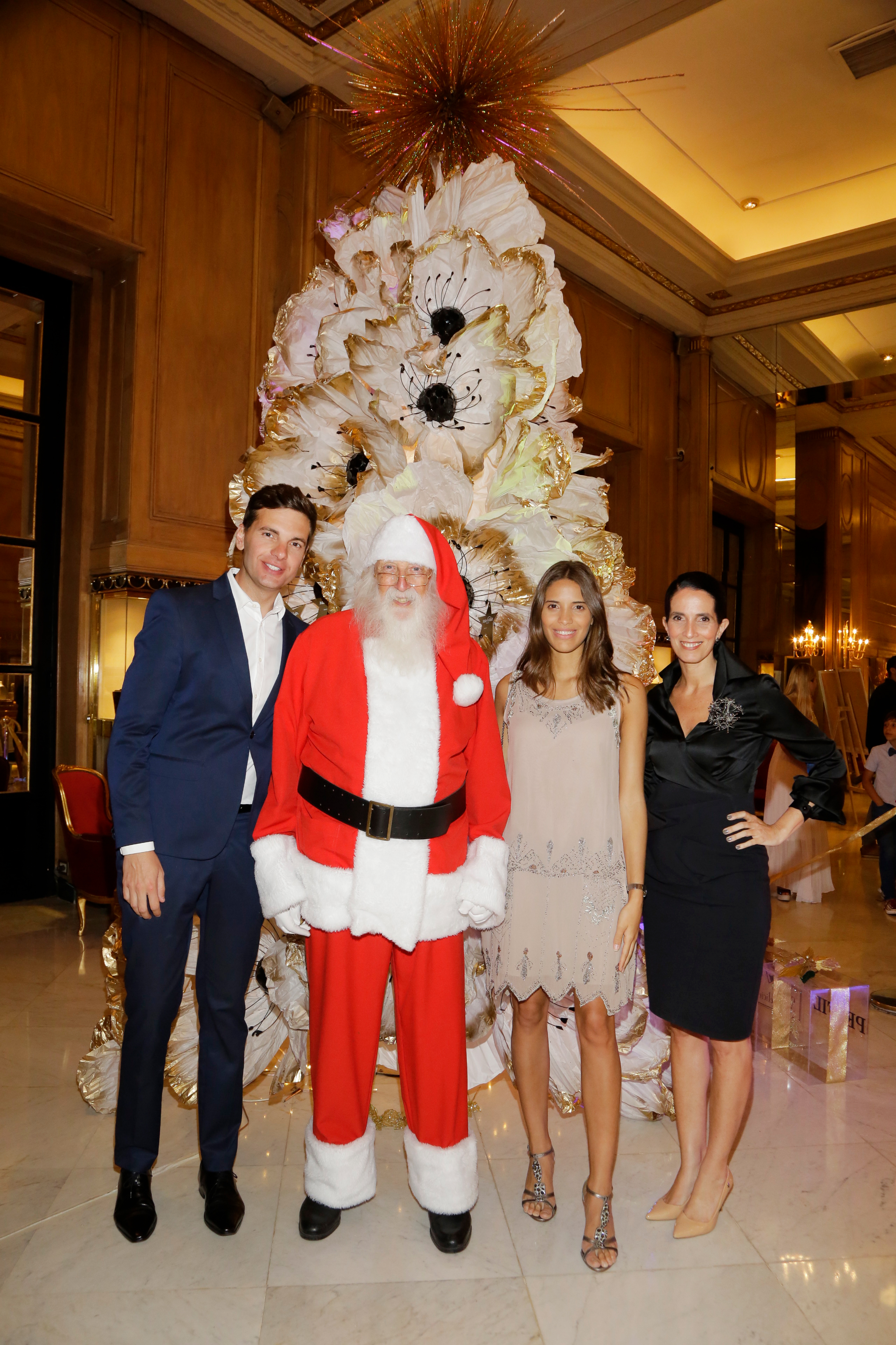 Héctor Griffini, Taina Laurino Ferreira y Victoria Diez