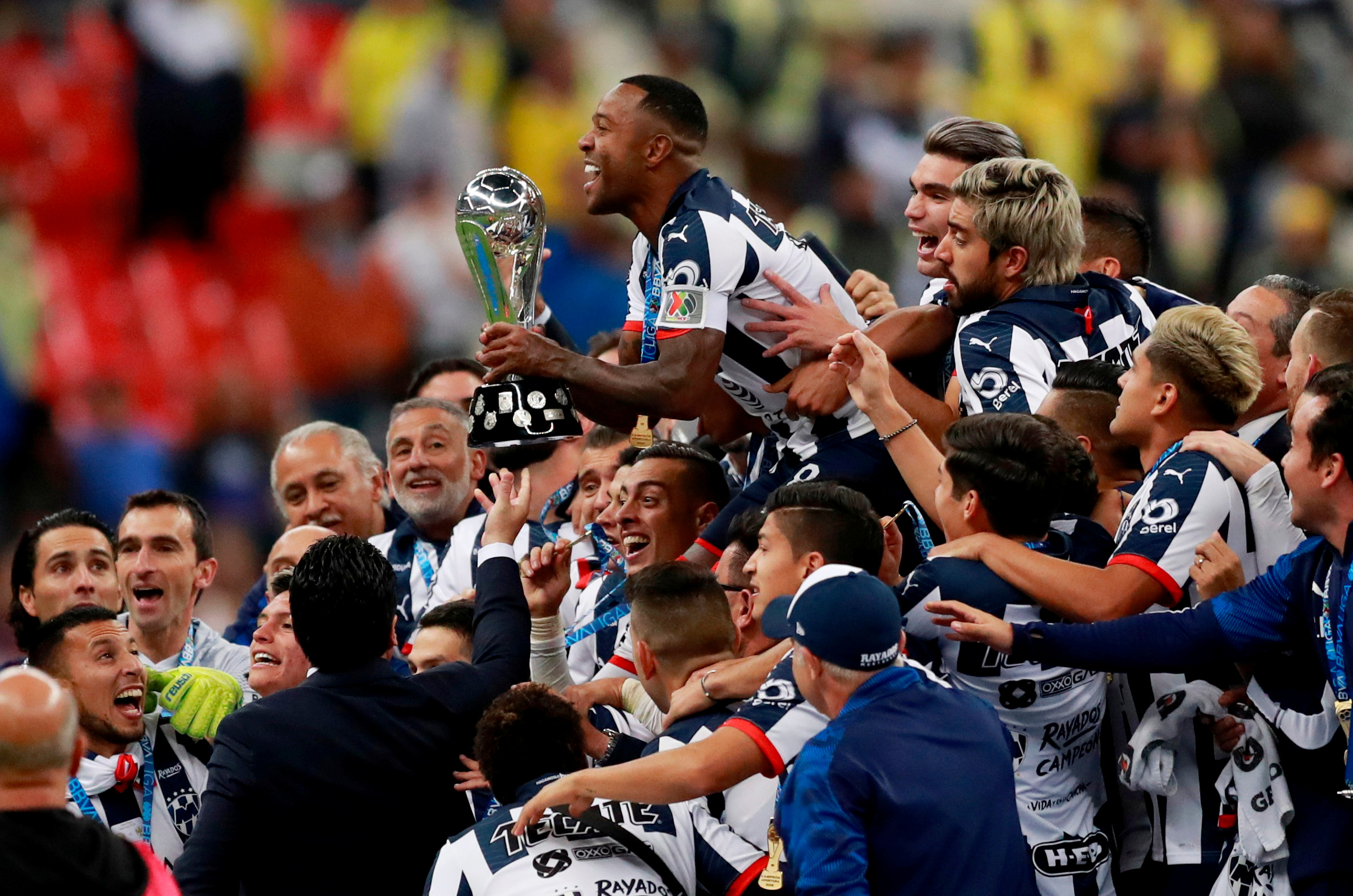 Aunque se coronaron como campeones, Rayados no ha hecho oficial ninguna contratación hasta el momento. (Foto: Luis Cortés/Reuters)