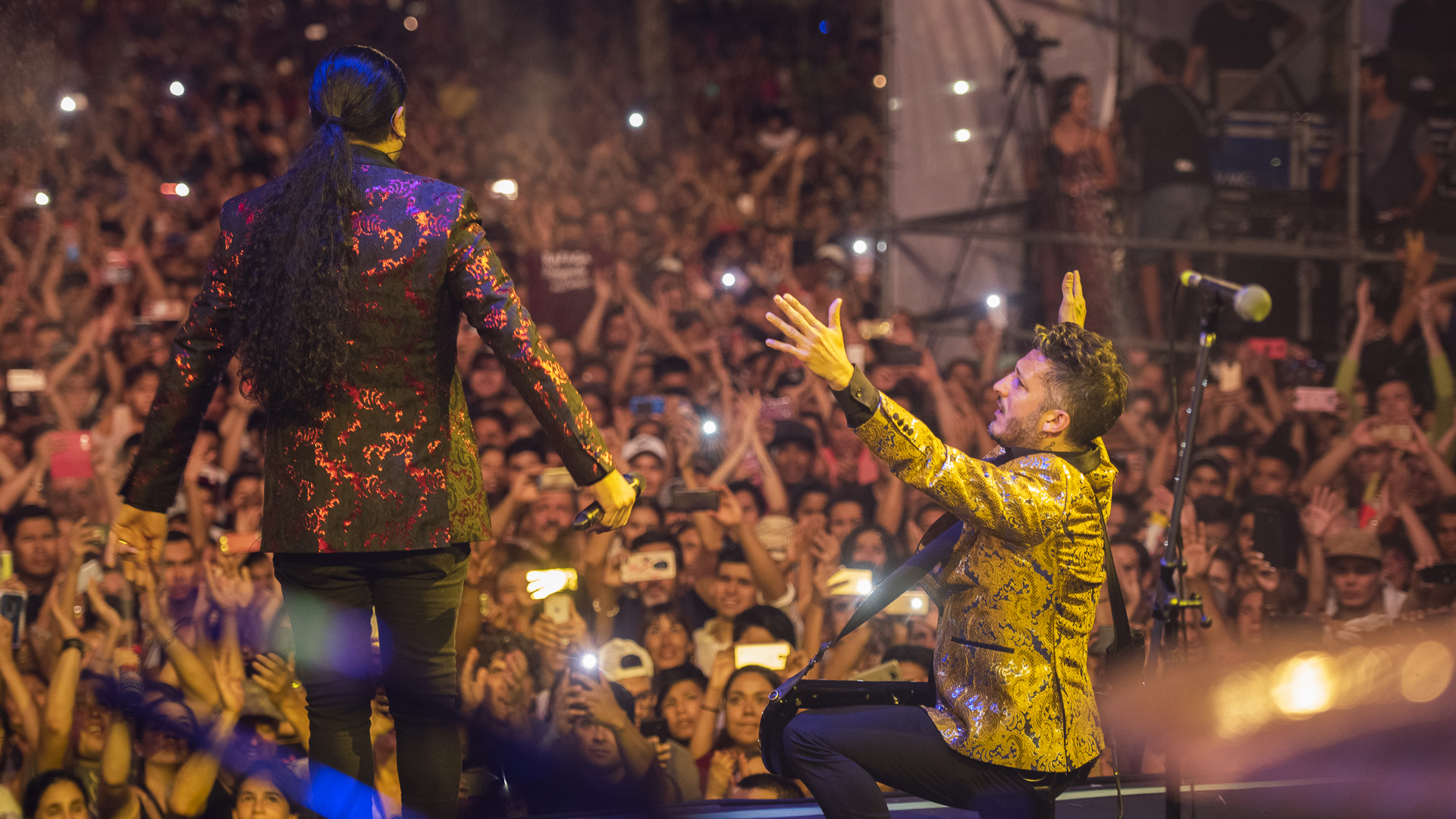 El cantante Ariel Puchetta