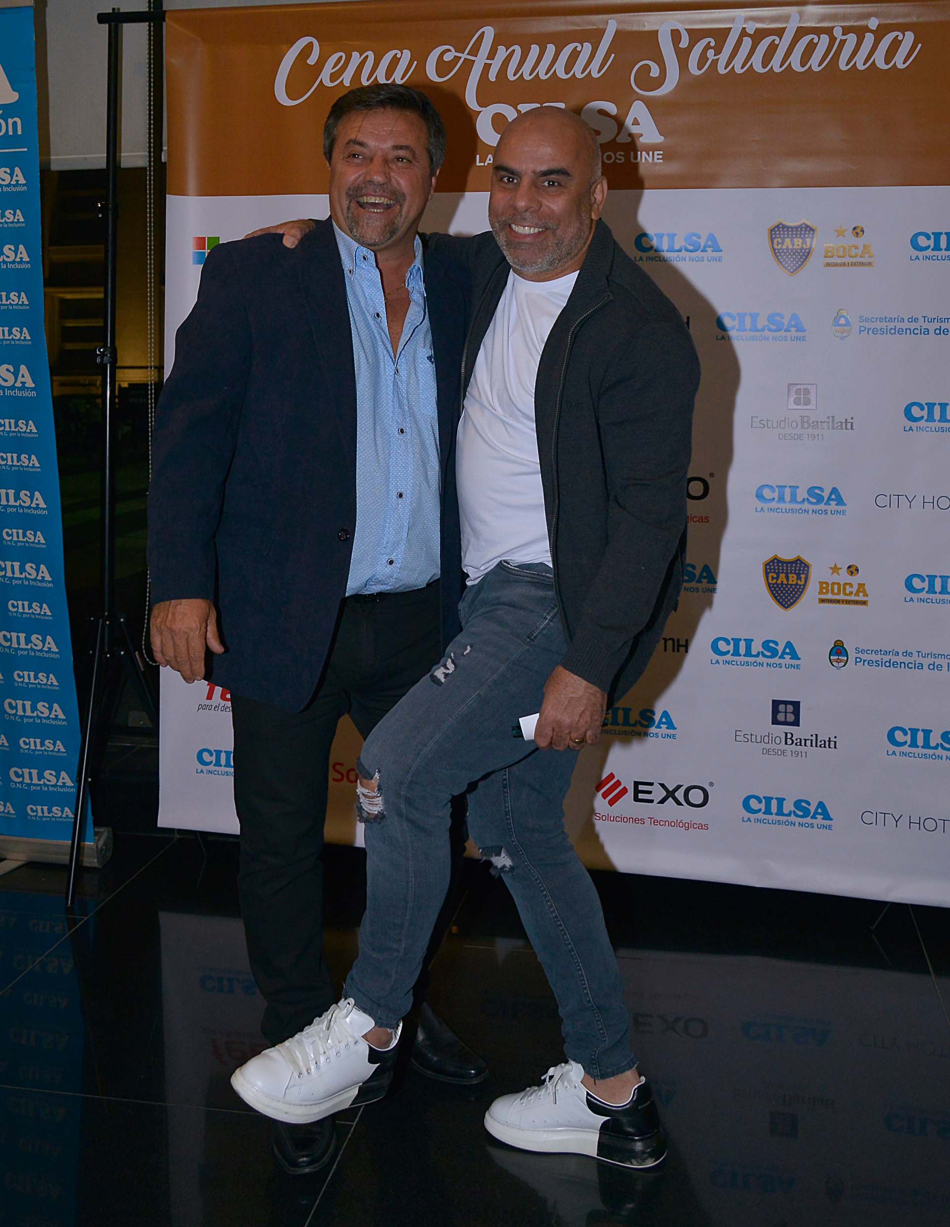 Ricardo Caruso Lombardi y Chicho Serna