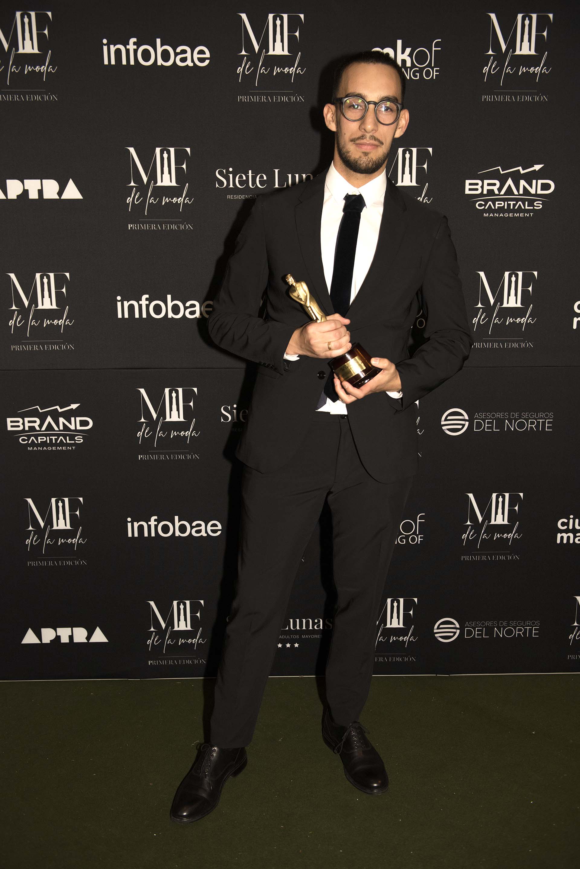 Zacarías Guedes estilista ganador en su categoría.