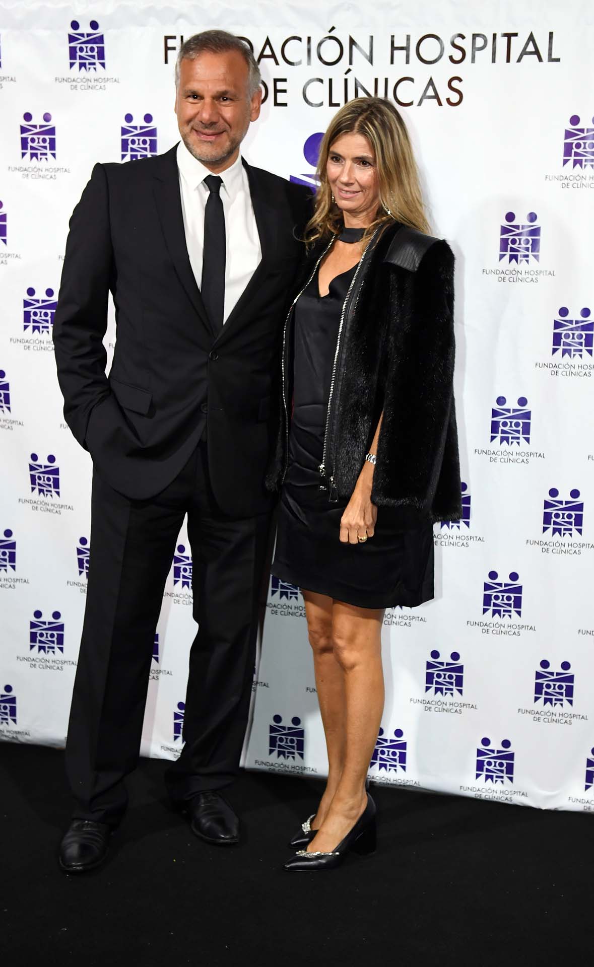 Luis Galli, presidente de Newsan, y su mujer Angie Reyser