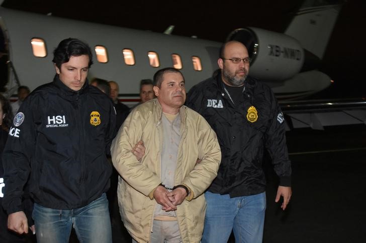 Guzmán Loera permanece en la cárcel más segura de EEUU desde hace seis meses (Foto: U.S. officials vía Reuters)