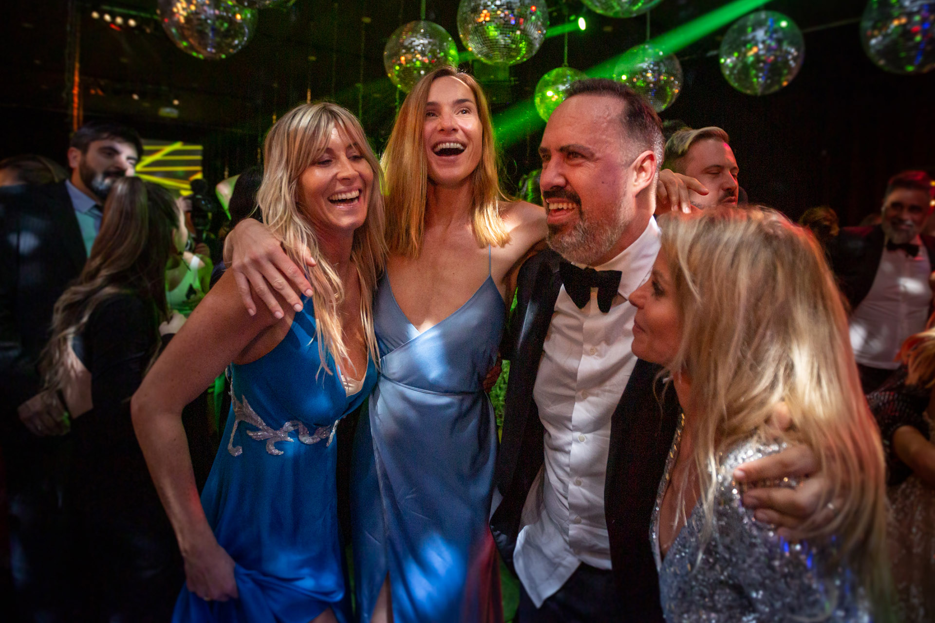 Soledad Solaro, Lara Bernasconi, Charly Ronco y Jimena Cyrulnik
