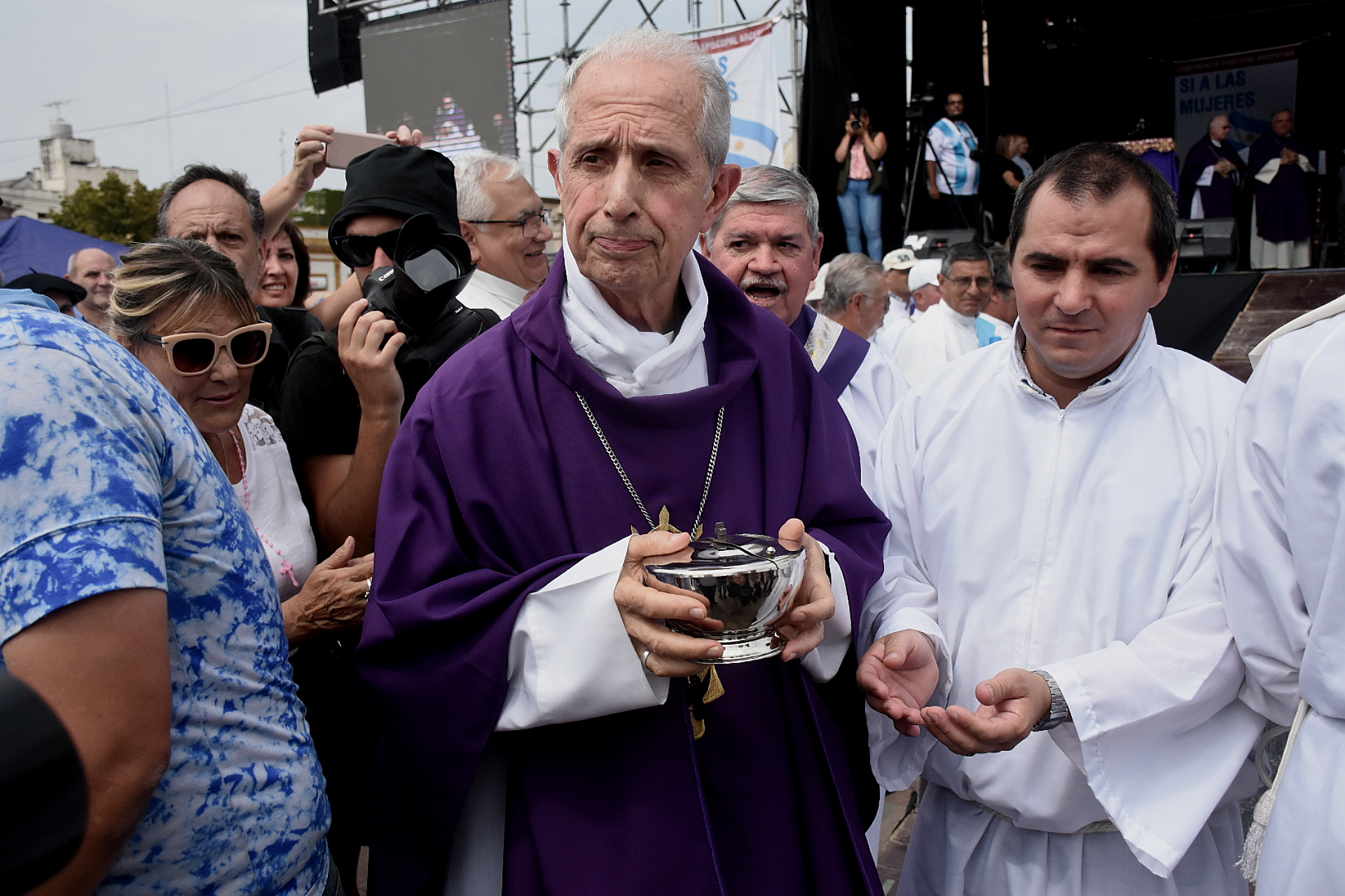 Monseñor Mario Poli, arzobispo de Buenos Aires