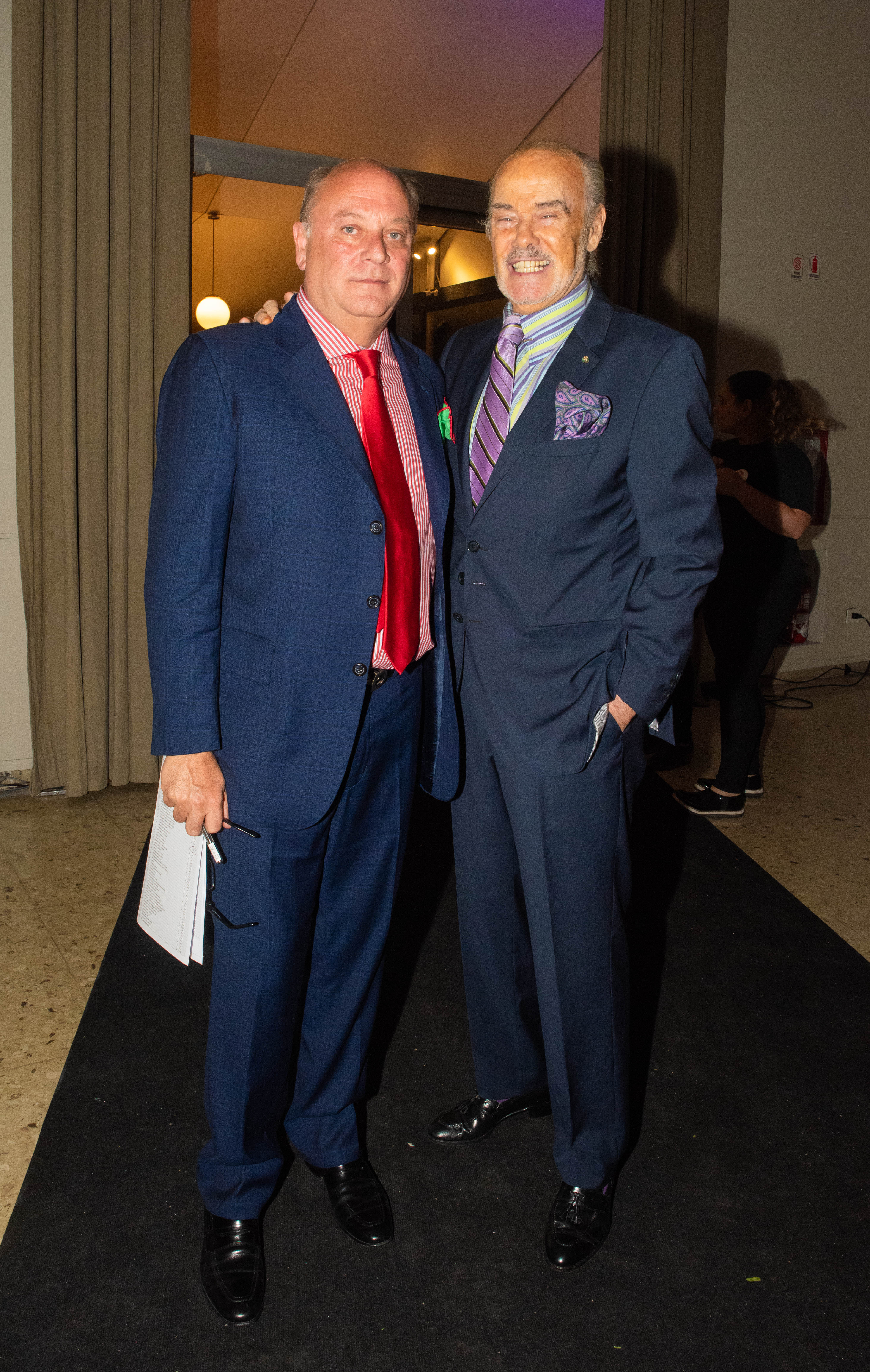 Martín Cabrales y Gino Bogani