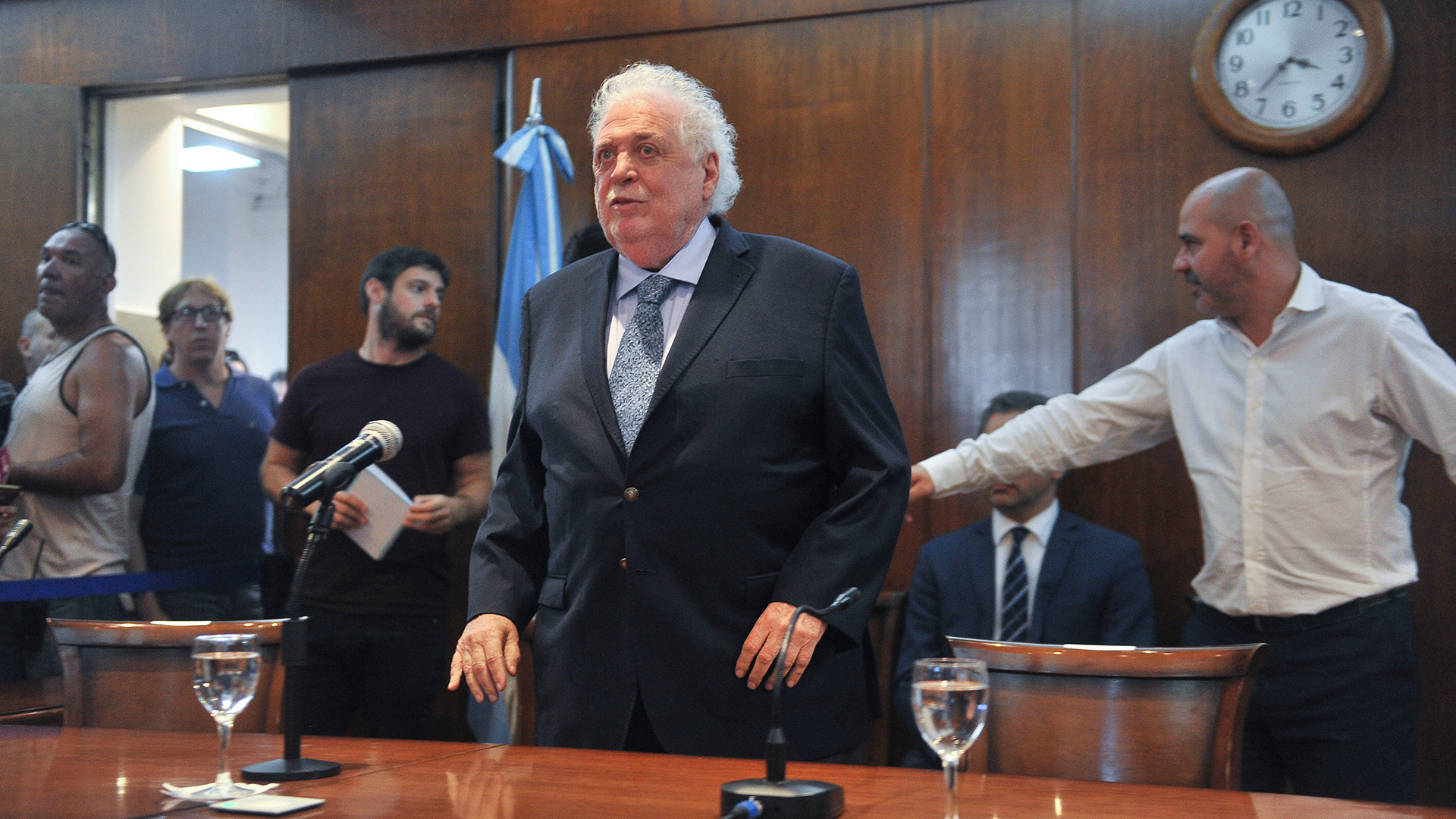 Ginés González García, hace apenas diez días, al informar el primer caso de coronavirus en la Argentina.
