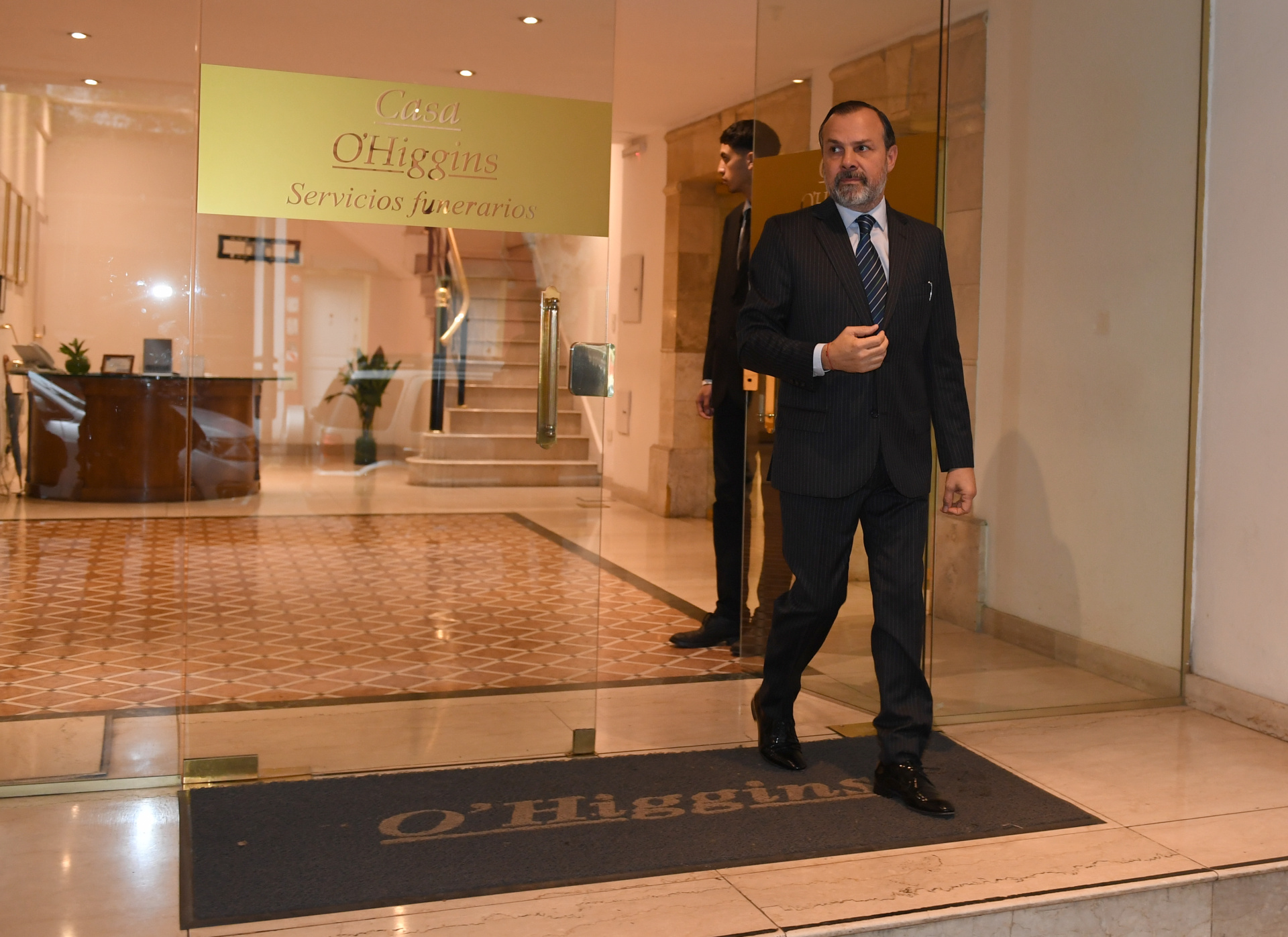 El periodista de C5N y Radio 10, Gustavo Sylvestre, al que le tocó dar al aire la noticia de la muerte de su colega en el canal de noticias