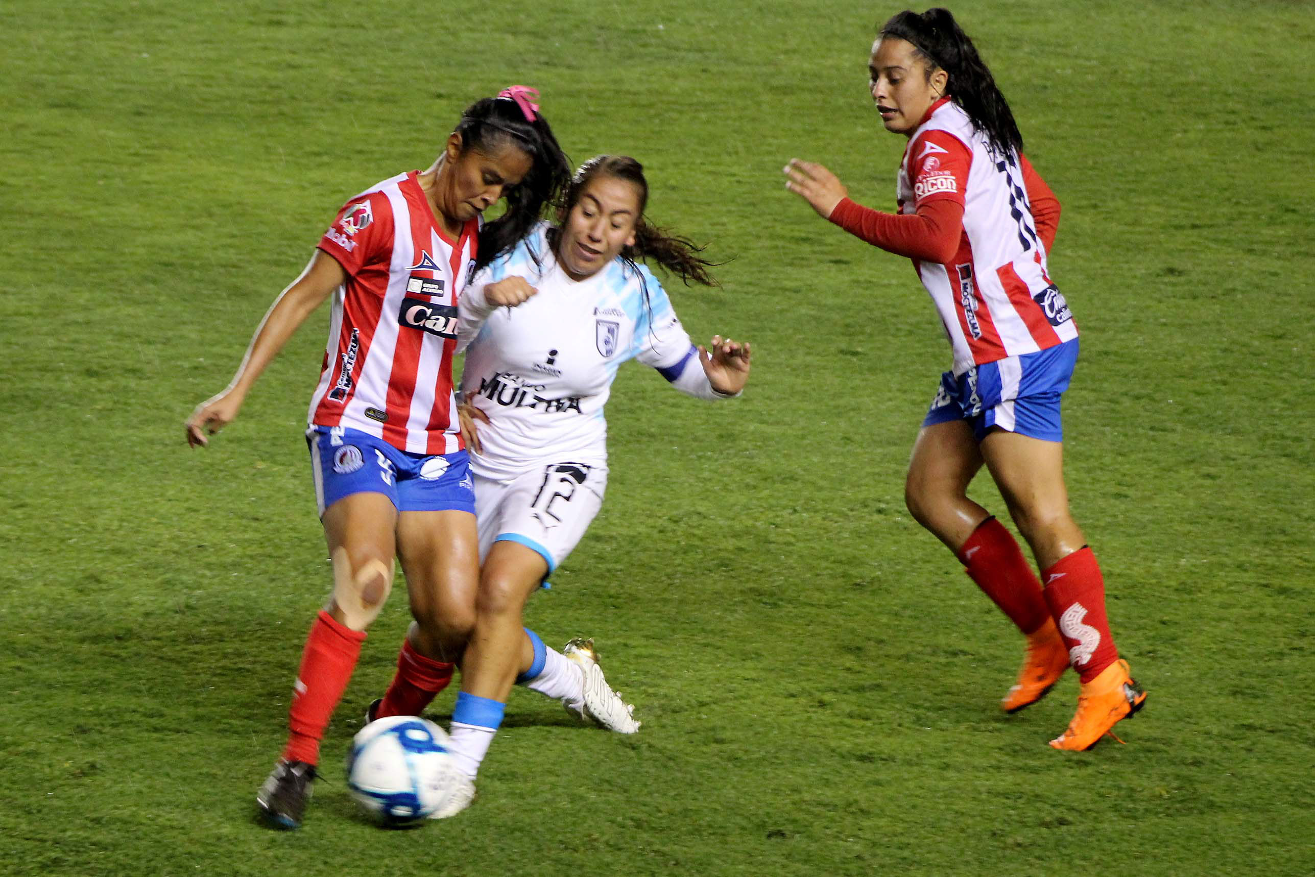 San Luis Potosí, 27 de agosto del 2019, en la jornada 8 de la Liga MX Femenil llevada a cabo en el estadio Alfonso Lastras de la capital potosina, equipo Atlético San Luis Femenil perdió ante el equipo visitante de Querétaro 2-0 (Foto: Cuartoscuro)