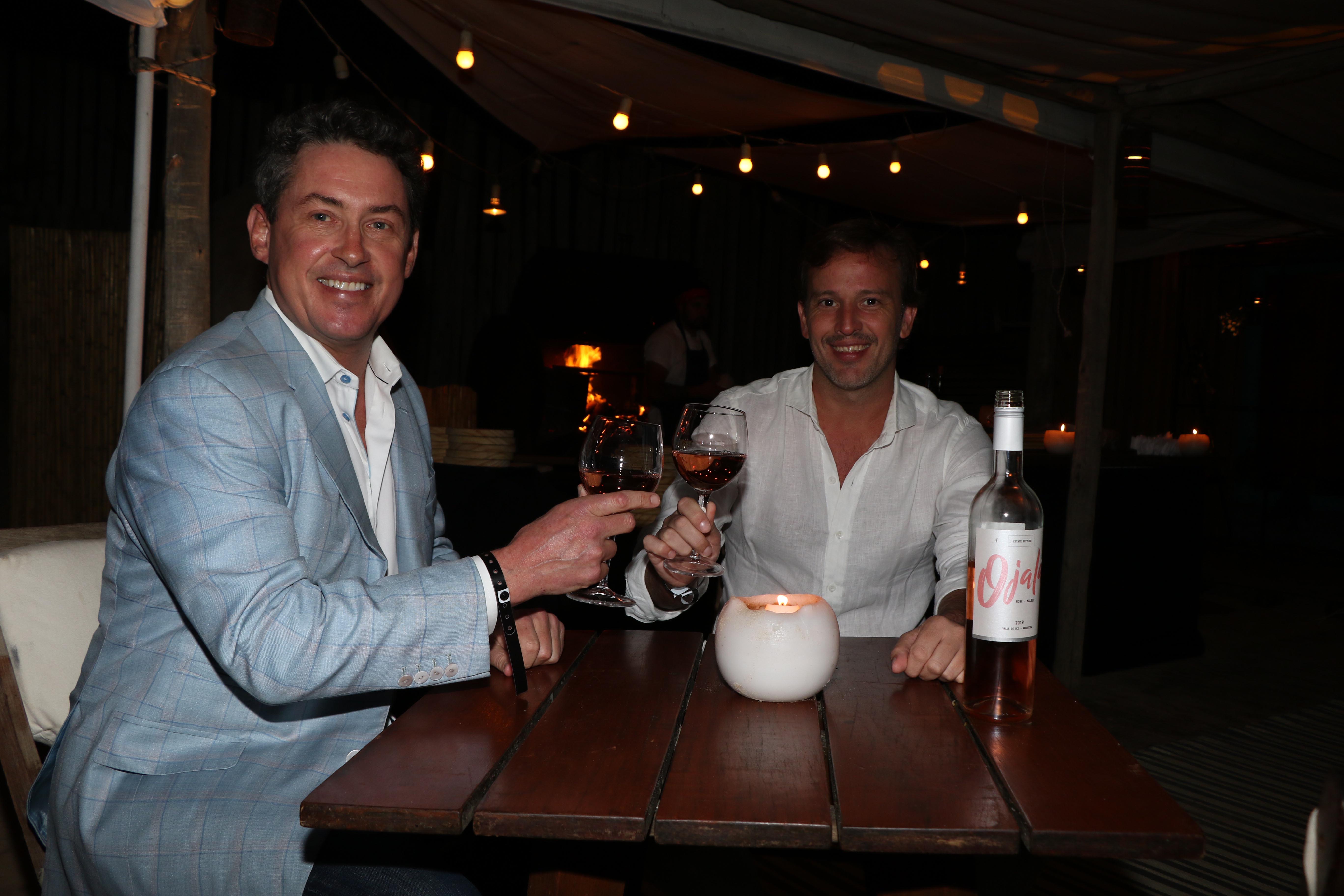 Noah Mamet presentó su propia línea de vinos