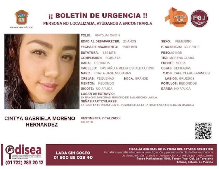 Gabriela Moreno Hernández (Foto: FGJ)
