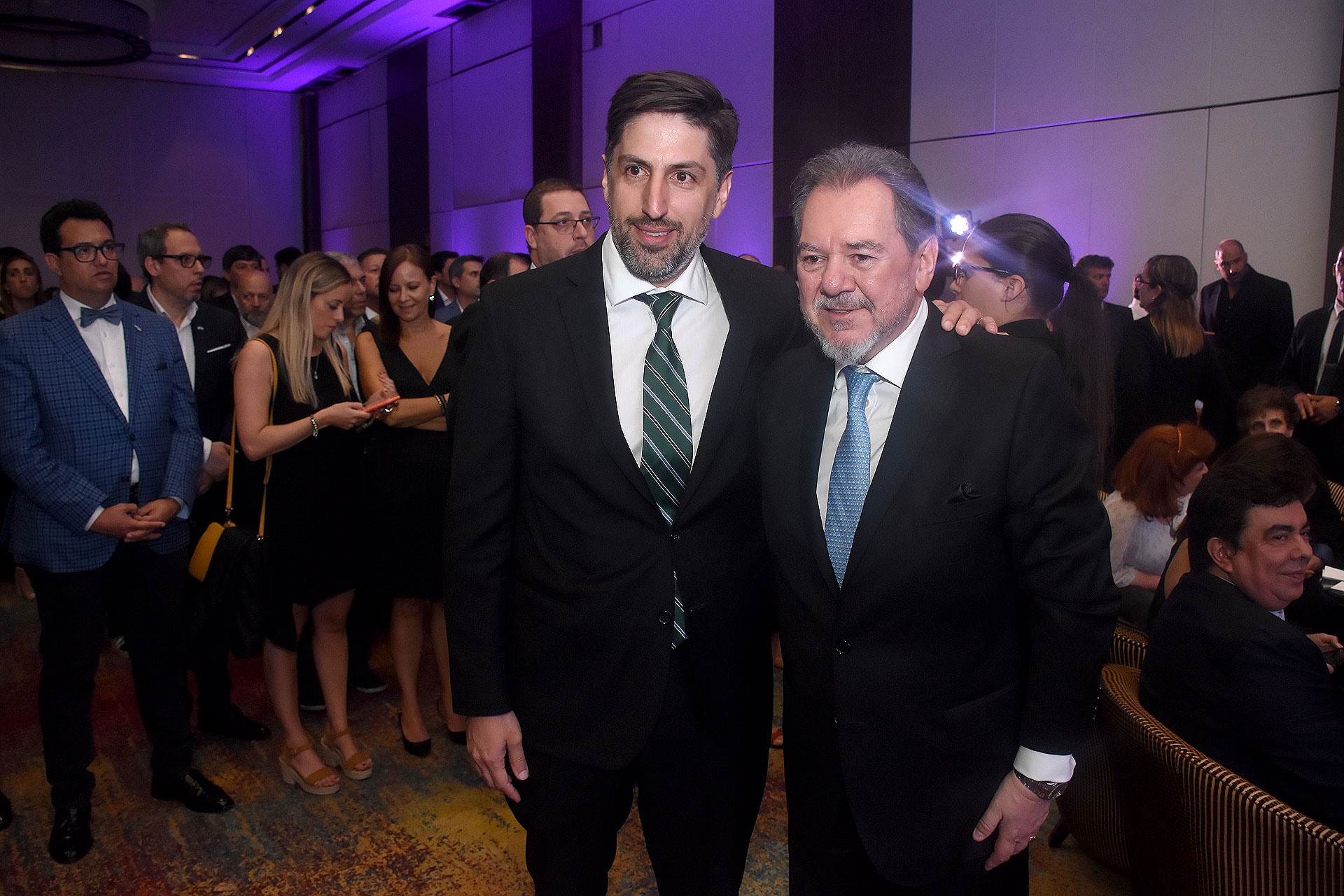El ministro de Educación, Nicolás Trotta, y Mario Montoto
