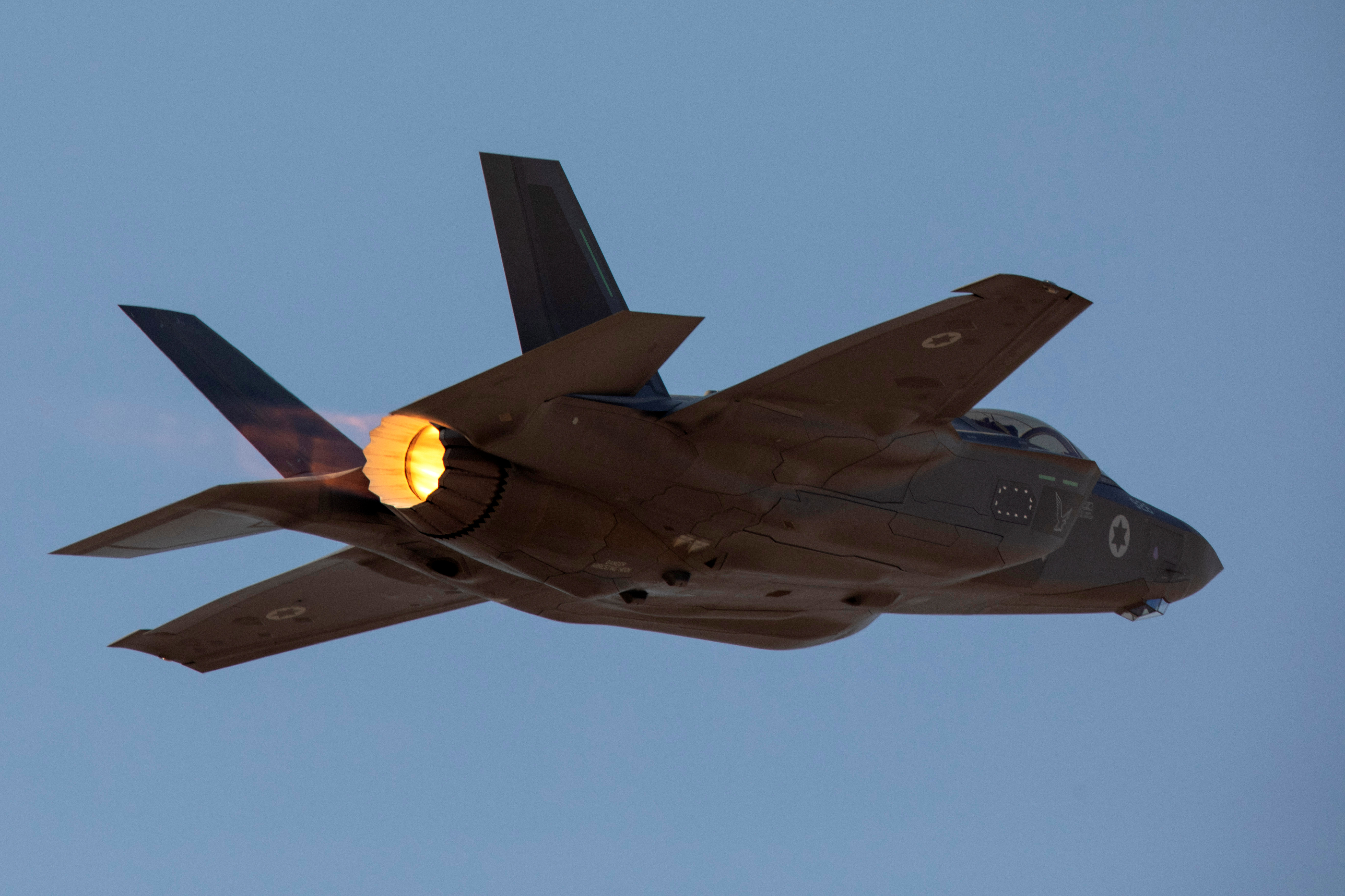 Un F35 israelí. (REUTERS/Amir Cohen)