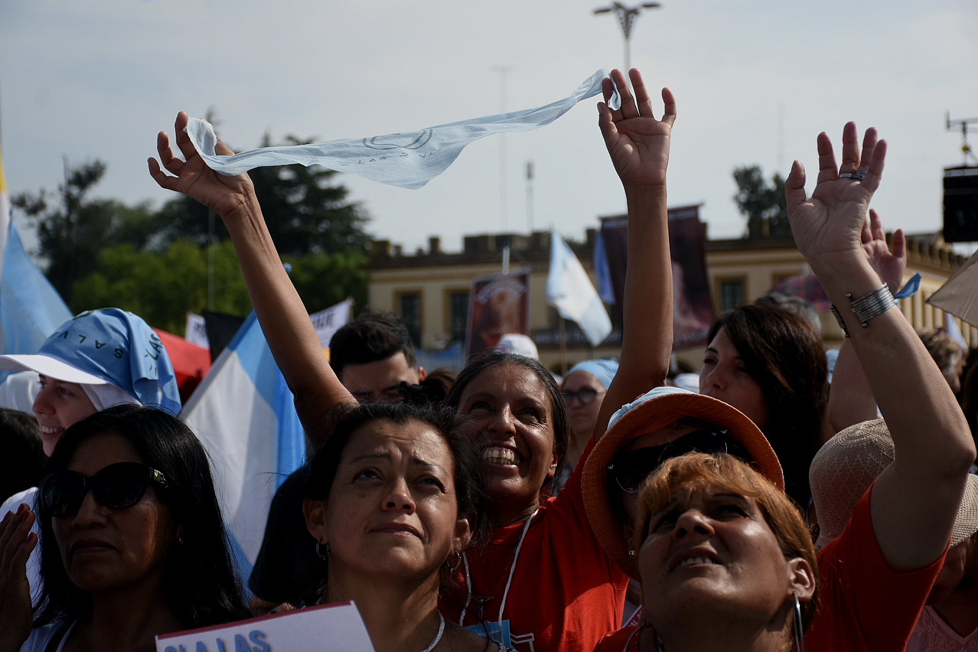Misa en Luján por las Mujeres y por la Vida y en rechazo al proyecto de legalización del aborto - 8 de Marzo