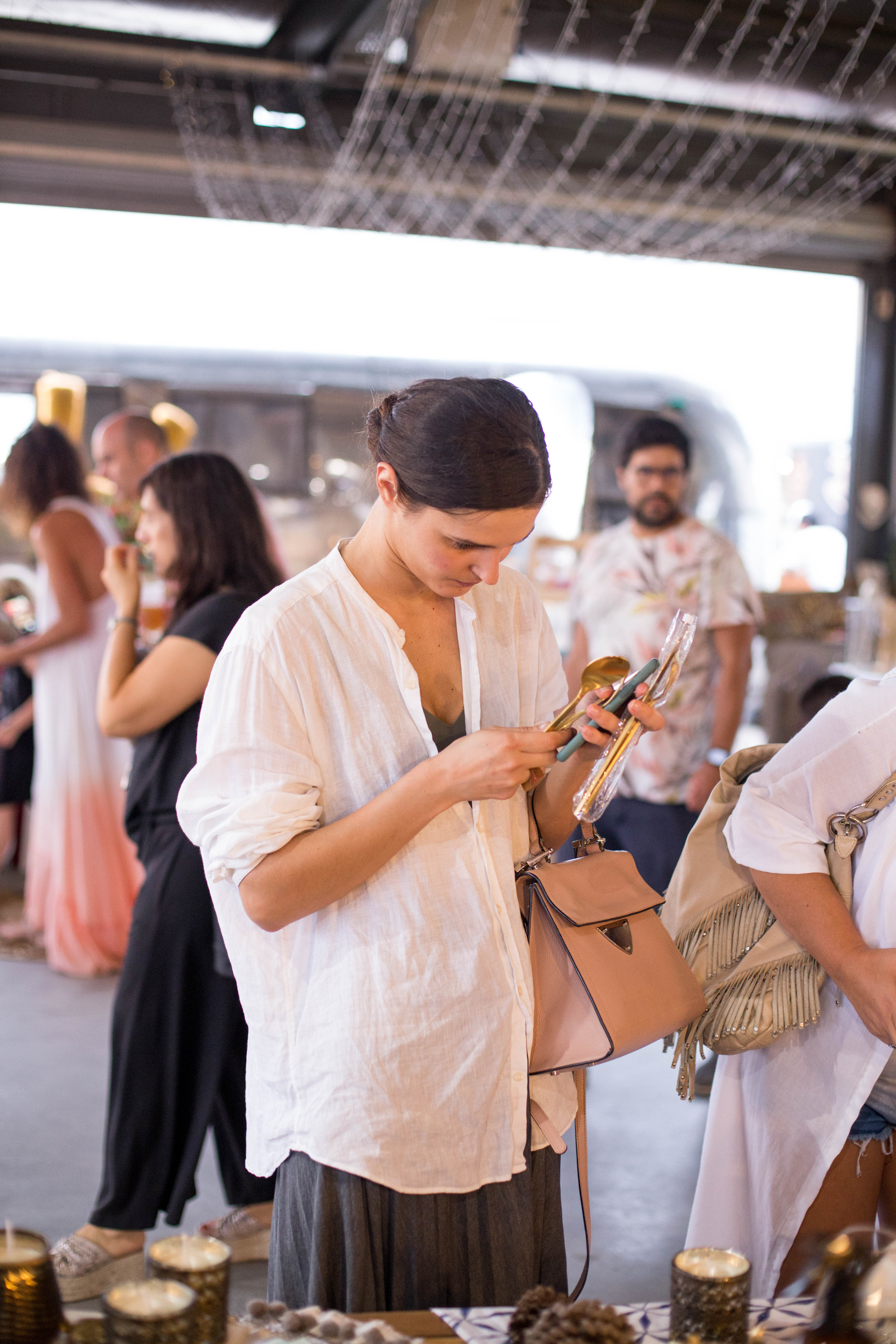 En este festival se pudo visitar un área destinada a la espiritualidad y a la limpieza energética con emprendedores que ayudan a las personas a reconectarse