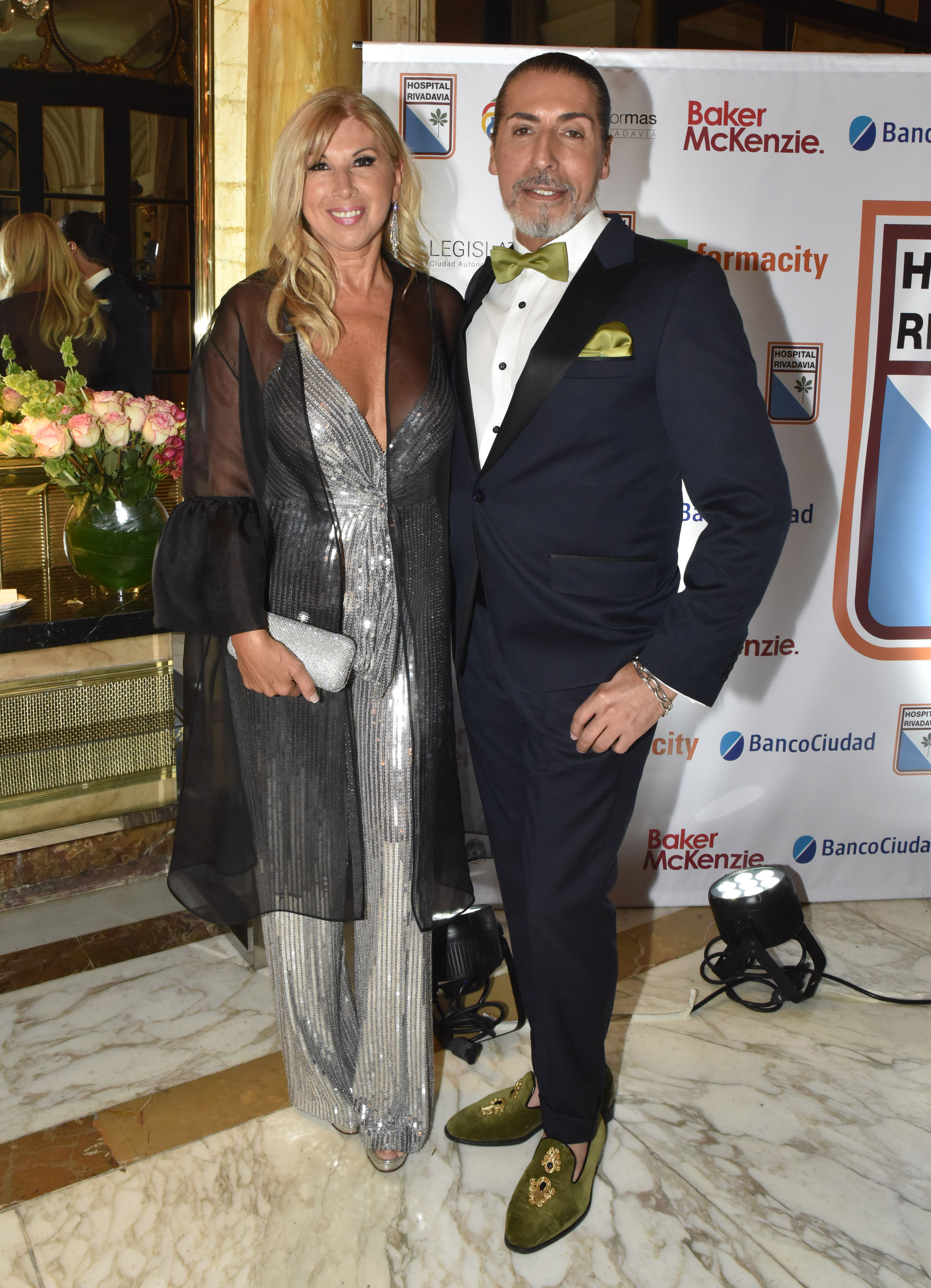 Claudia Arce y César Juricich
