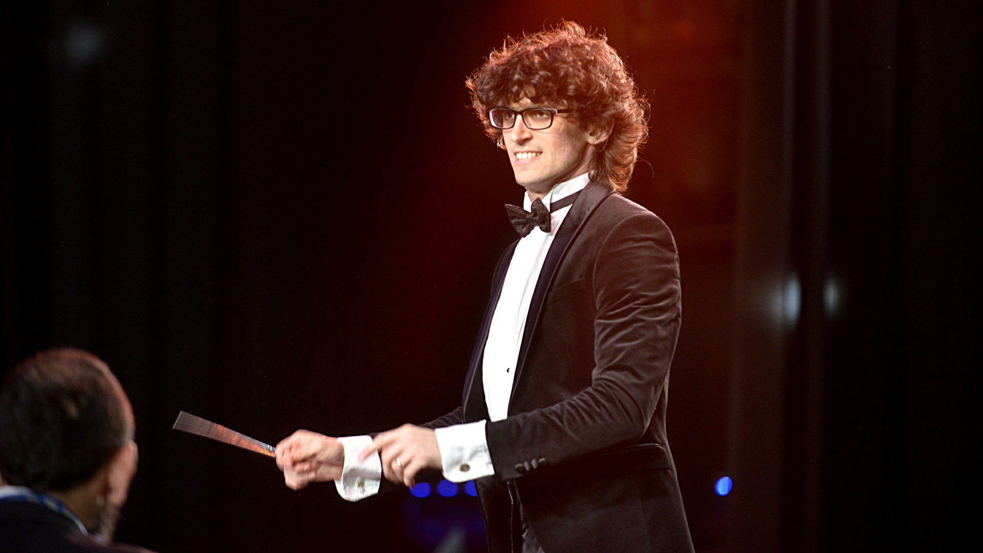 El maestro Damián Mahler