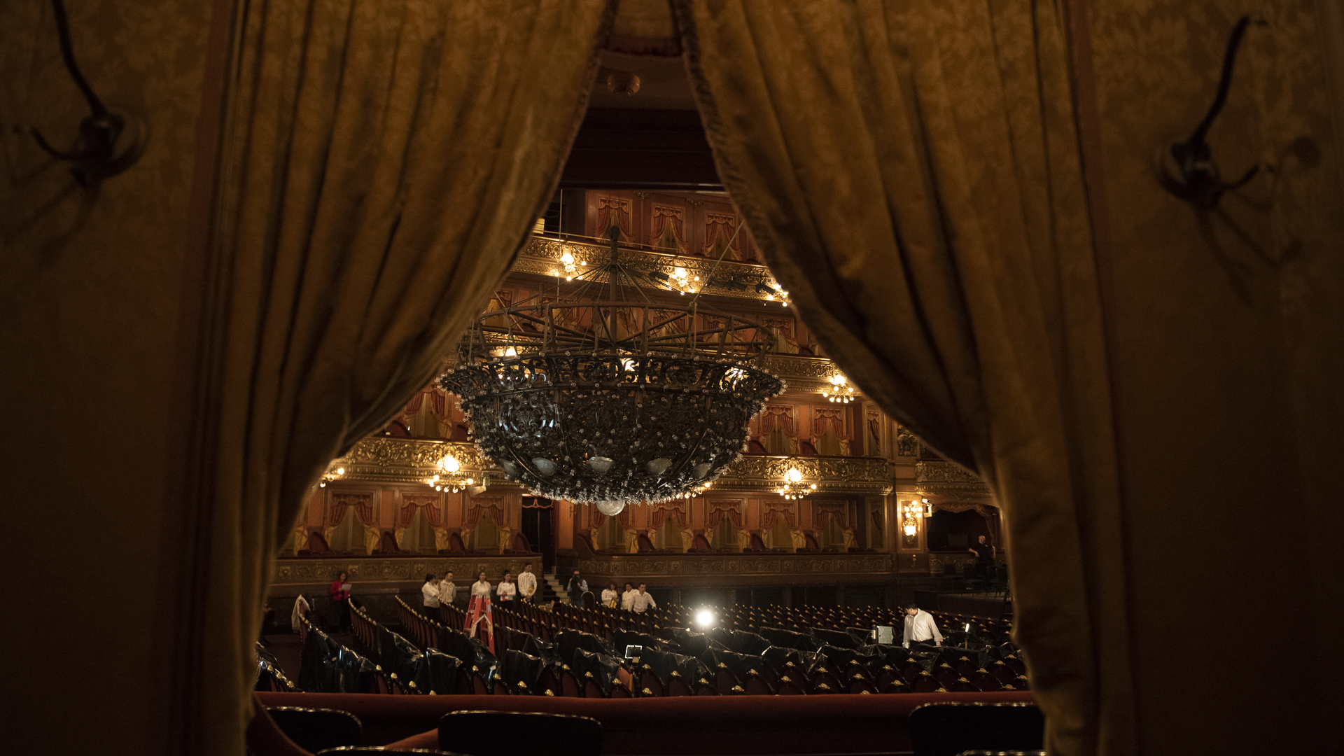 Según cuenta la leyenda que aún circula por los pasillos del Teatro Colón, décadas atrás, los trabajadores aprovechaban la limpieza de la araña para tocarla. Posar su mano sobre la estructura significaba buenos augurios laborales: se creía que iban a permanecer en el trabajo. También, los operarios cuando la tocaban pedían deseos