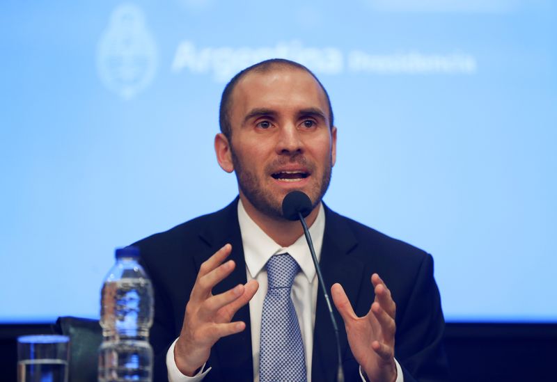 El ministro Martín Guzmán encontrará en Nueva York una audiencia ansiosa por conocer su plan económico y la propuesta para reestructurar la deuda
REUTERS/Mariana Greif