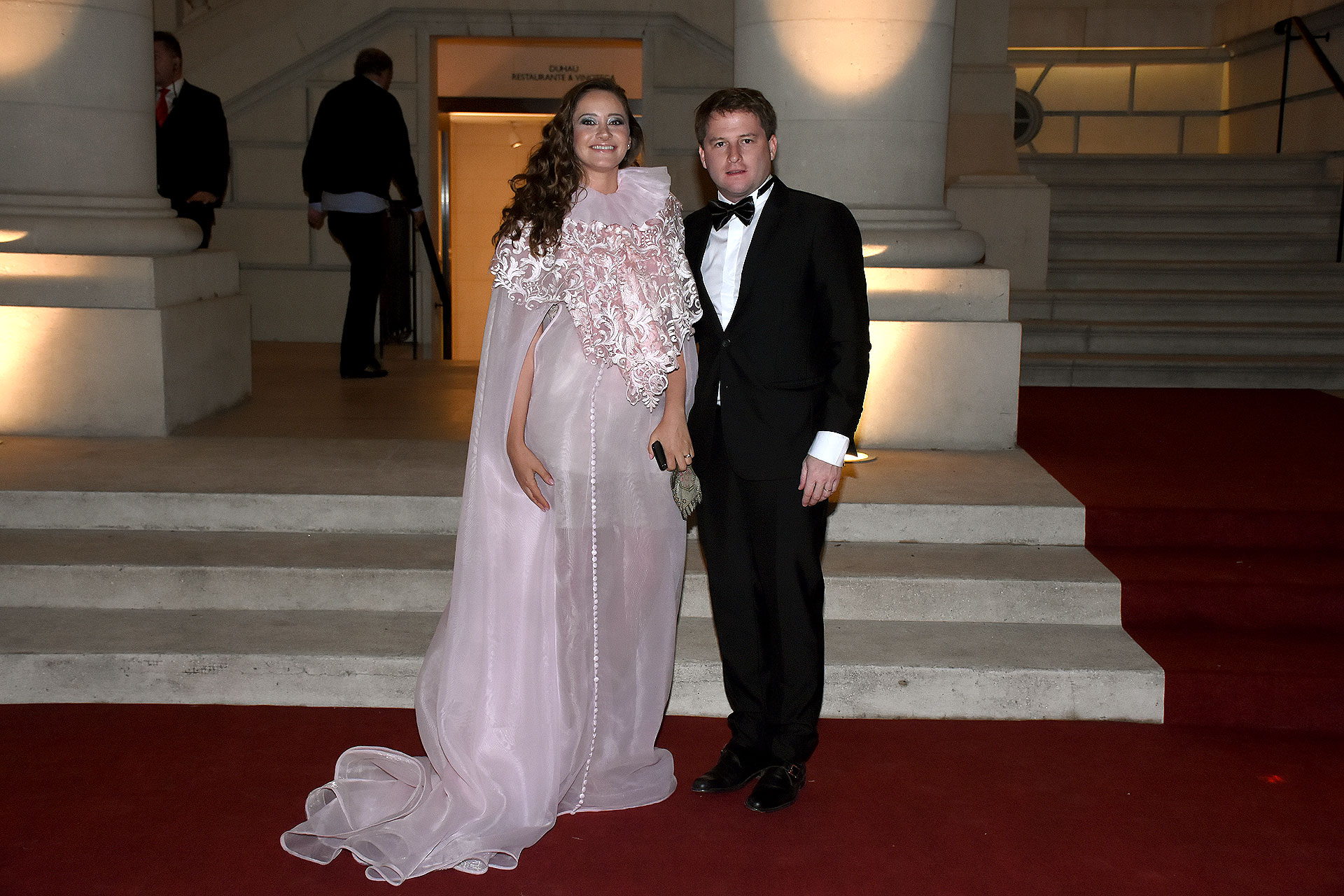 Alex Campbell, subsecretario de Gobierno y Asuntos Municipales de la provincia de Buenos Aires, y su mujer Melina Gadano