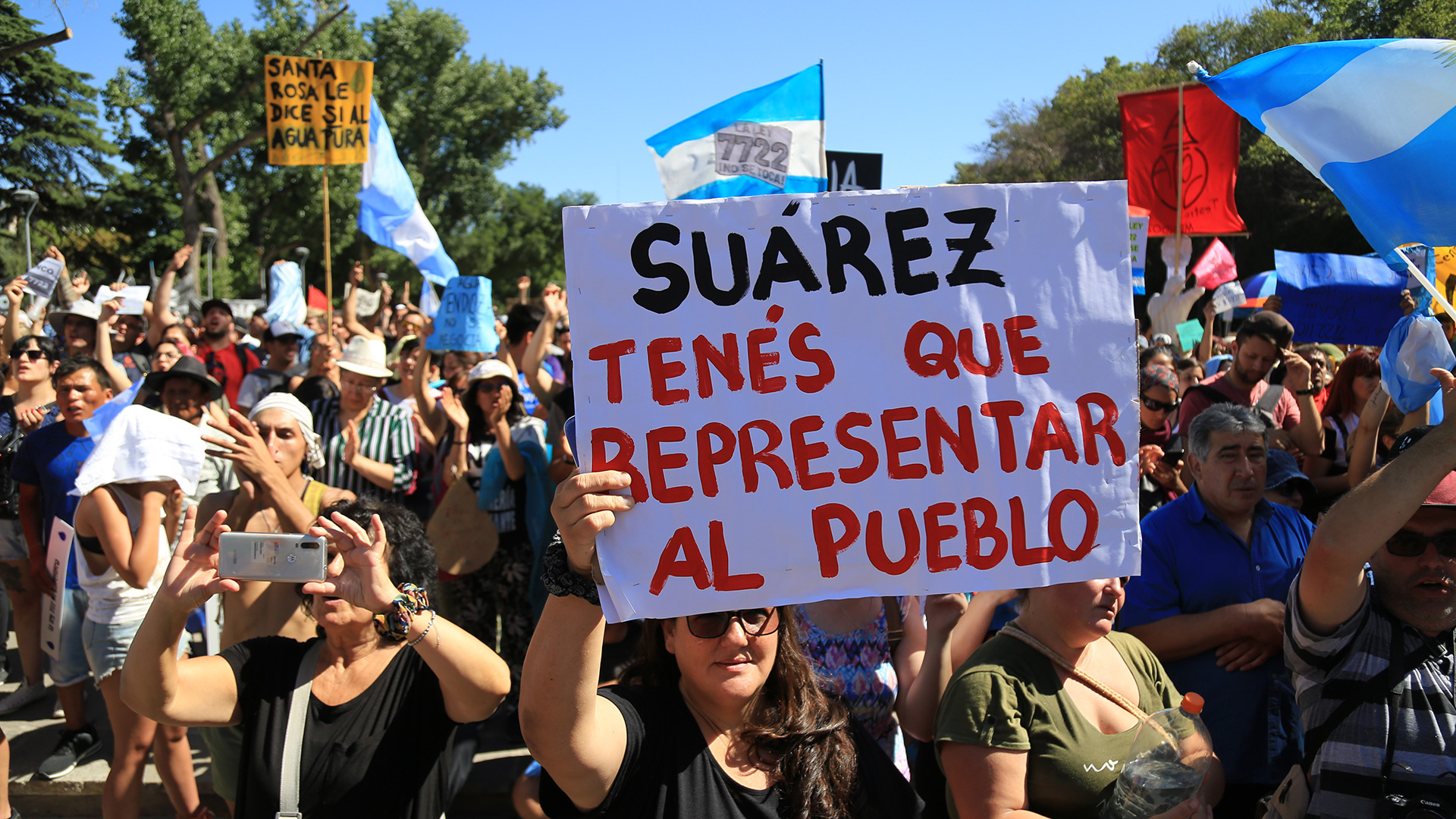 Desde el gobierno argumentaron que Suárez siempre dejó en claro su postura respecto a la minería.
