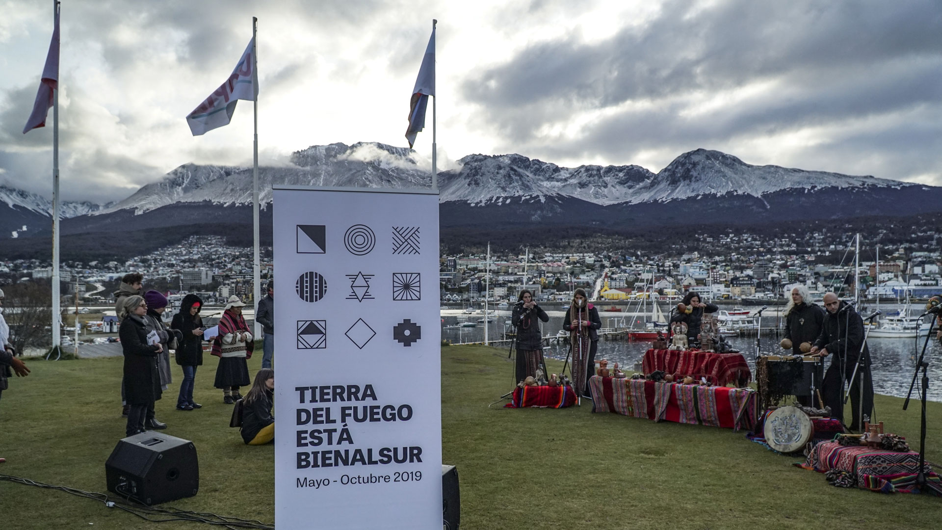 Bienalsur 2019 comenzó en Tierra del Fuego