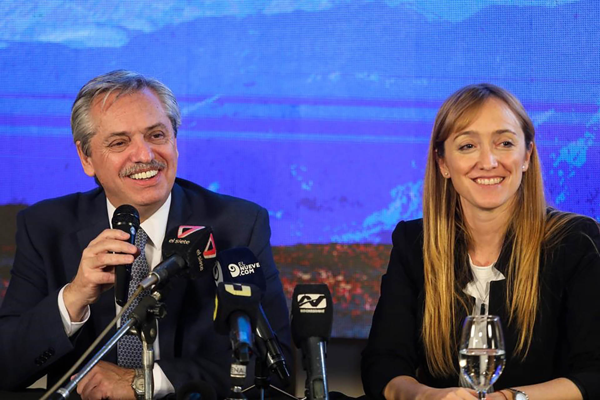 El viernes Alberto Fernández viajó a una provincia oficialista a apoyar a la precandidata a gobernadora Fernández Sagasti