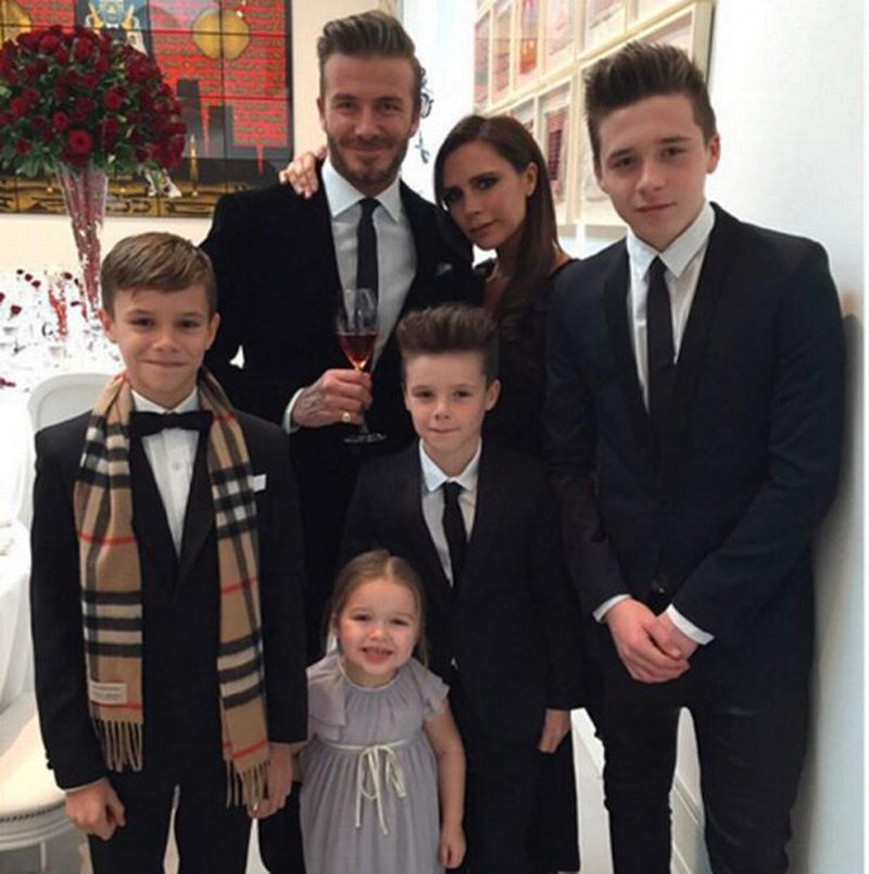 Hay una peculiar historia detrás de cada uno de los nombres de los hijos de David y Victoria Beckham