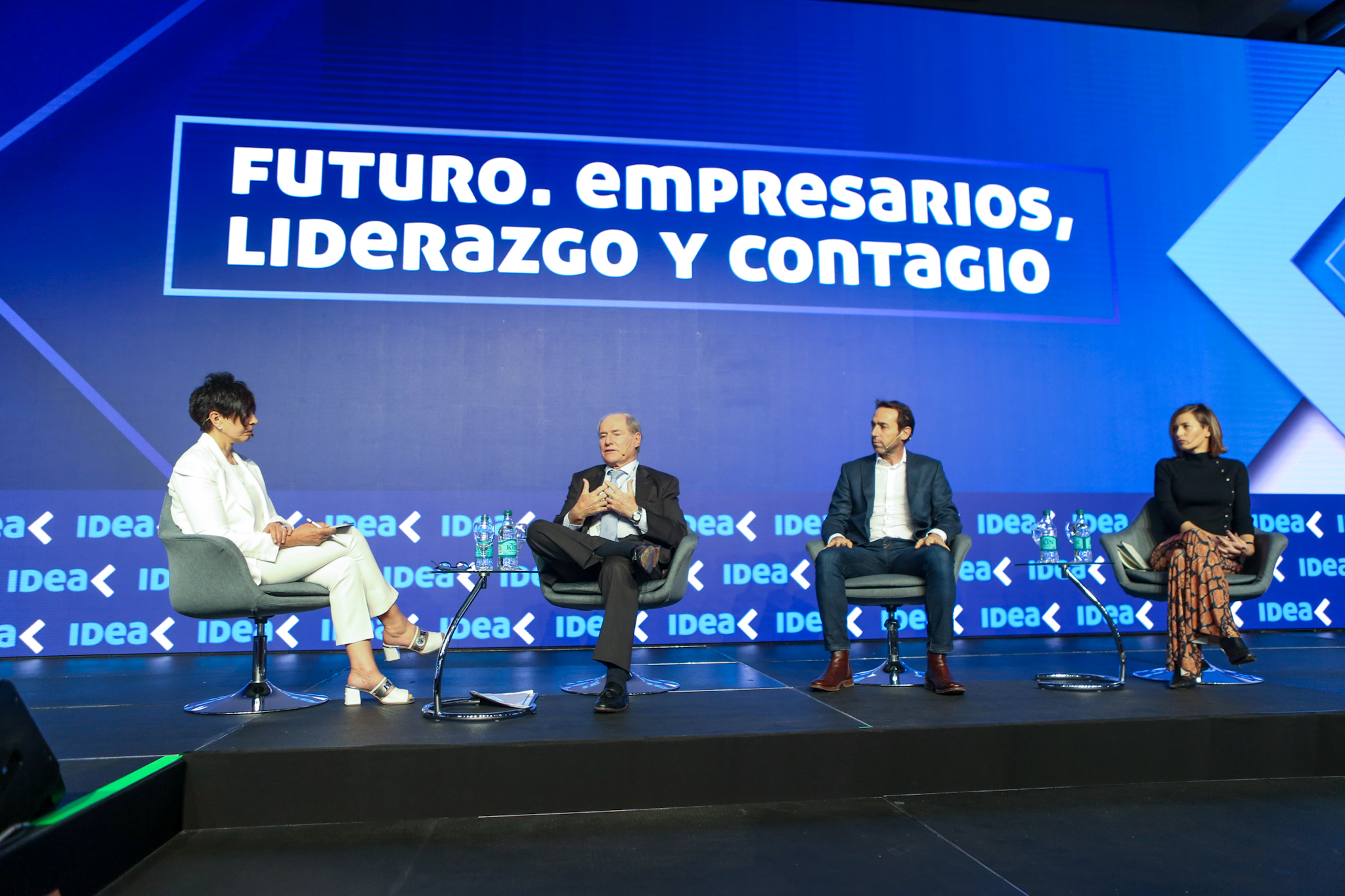 El panel sobre empresarios, liderazgo y contagio