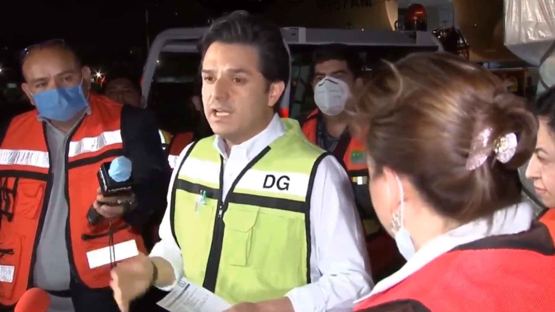 Zoe Robledo dio detalles del material que transportó el avión desde Shanghai (Foto: Captura de pantalla)
