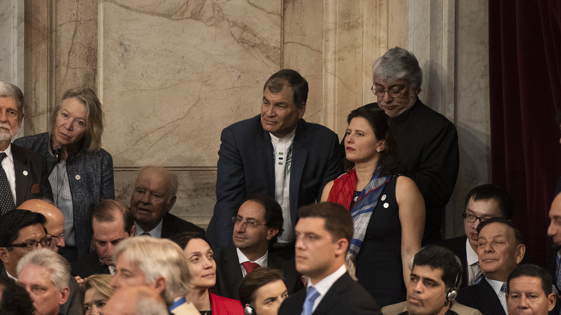 El ex presidente ecuatoriano Rafael Correa, uno de los líderes políticos de la región más cercanos a Cristina Kirchner, fue uno de los primeros protagonistas políticos de Latinoamérica en llegar al Congreso