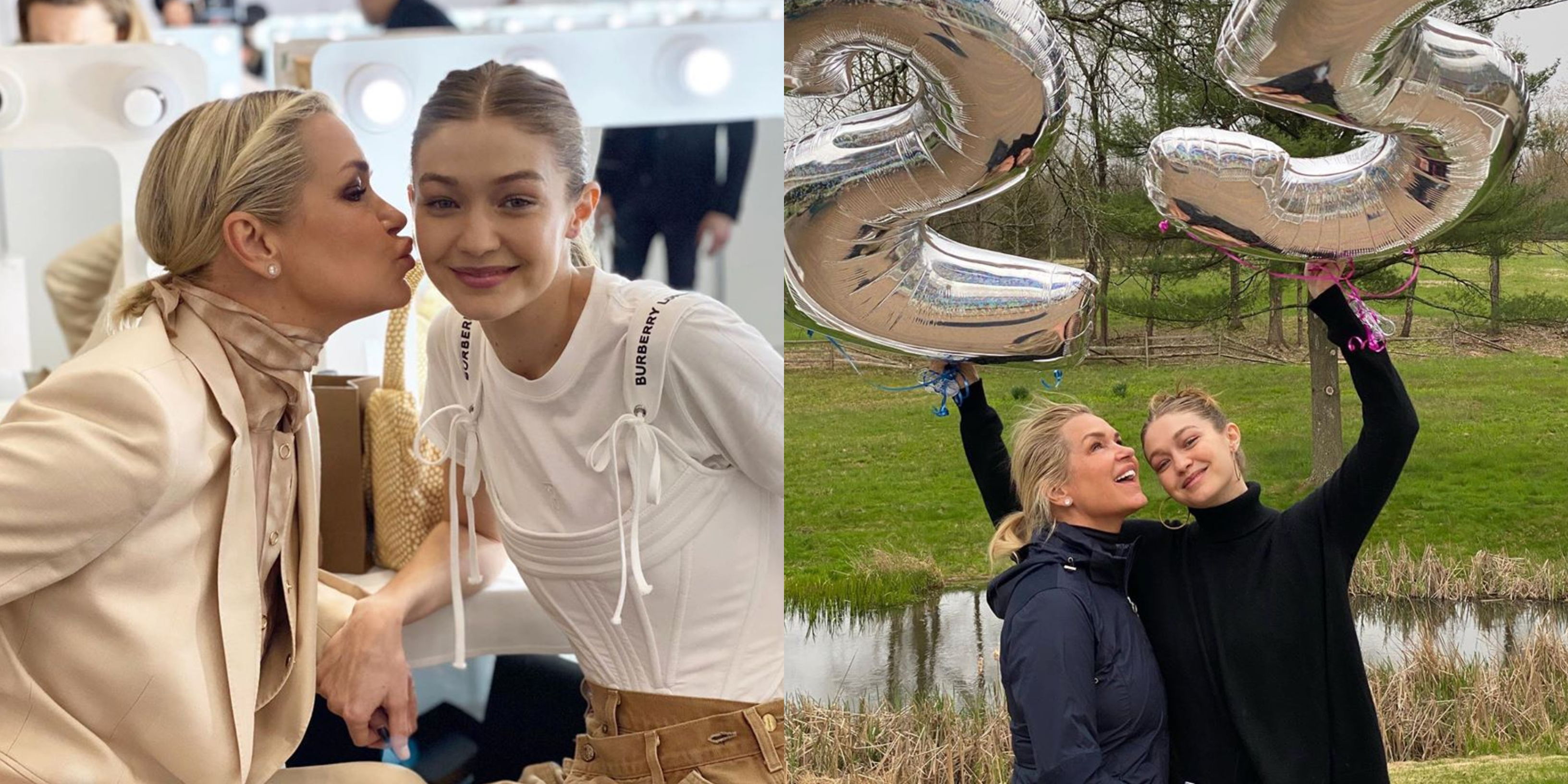 The future grandmother confirmed that the news of the pregnancy is certain (Photo: Instagram@yolanda.hadid)